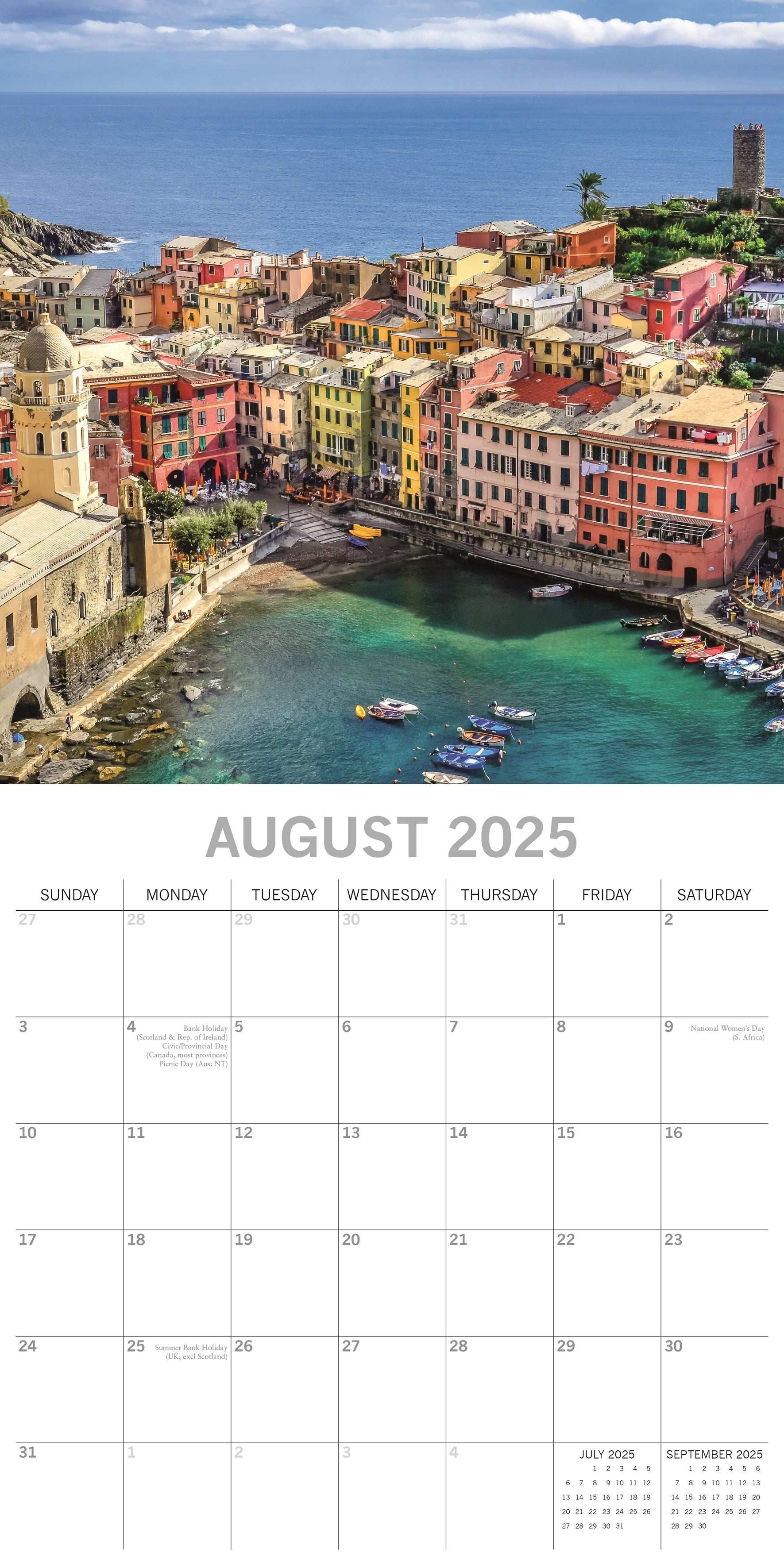 2025 Italy - Square Wall Calendar