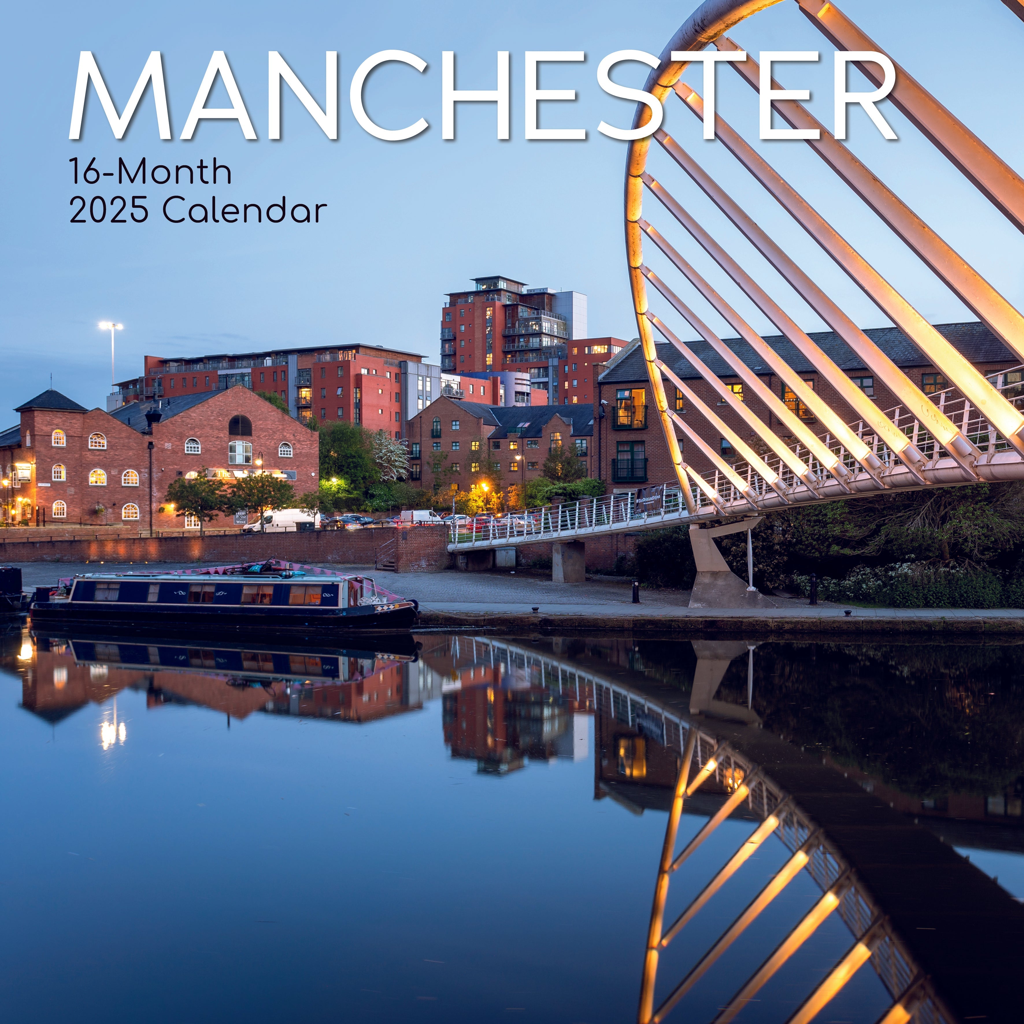 2025 Manchester - Square Wall Calendar