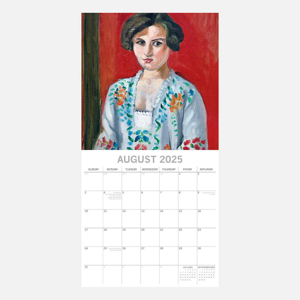 2025 Matisse - Square Wall Calendar