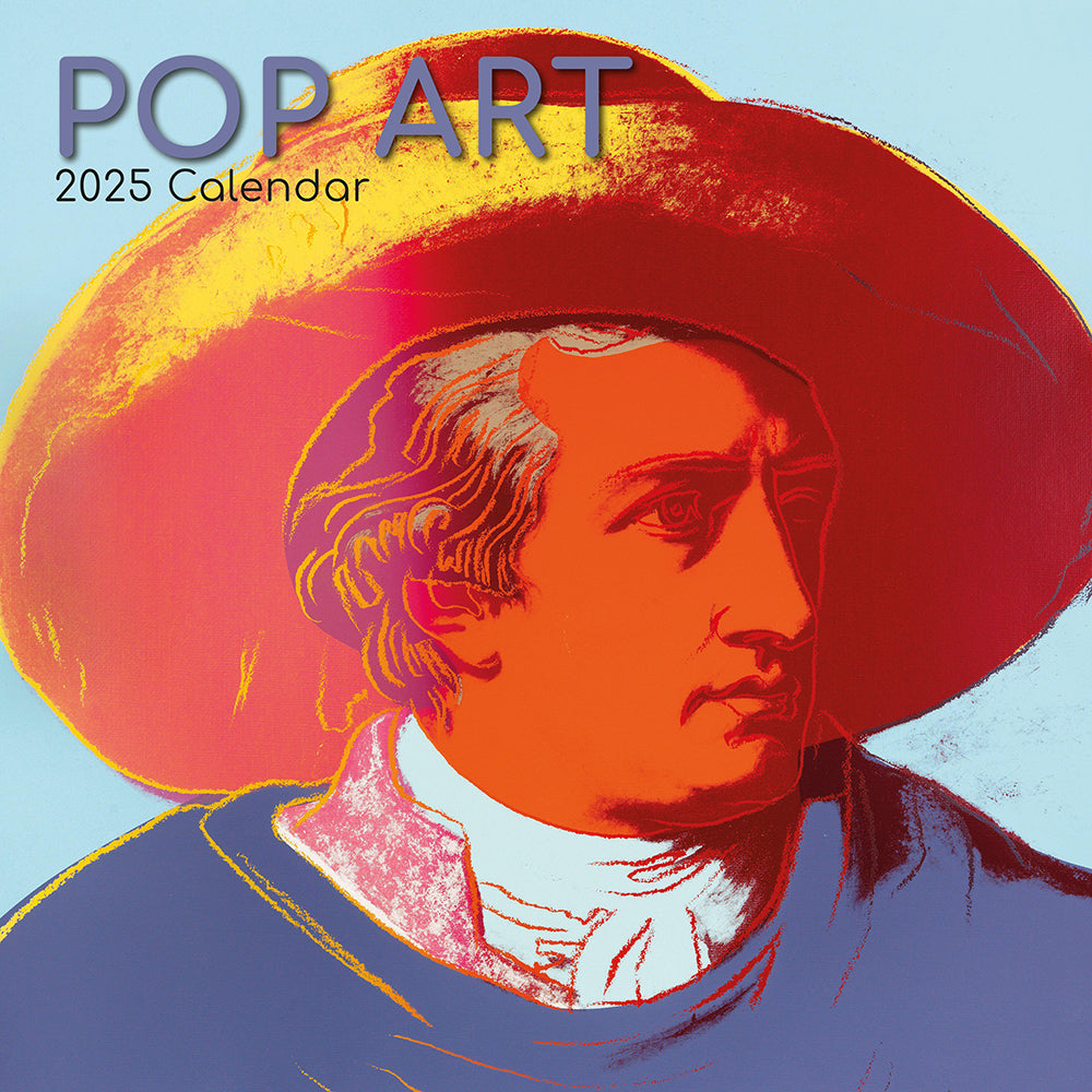 2025 Pop Art - Square Wall Calendar