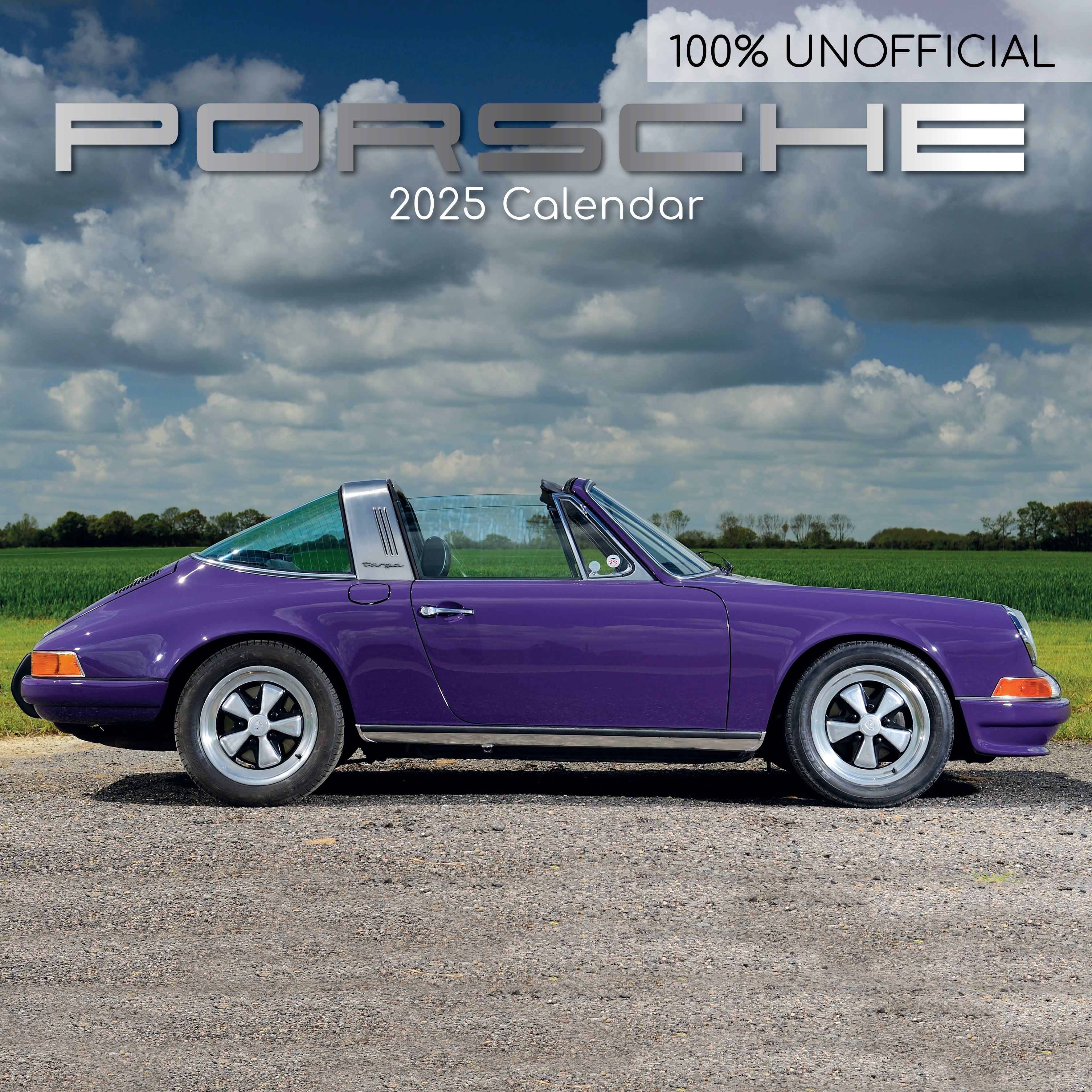 2025 Porsche - Square Wall Calendar