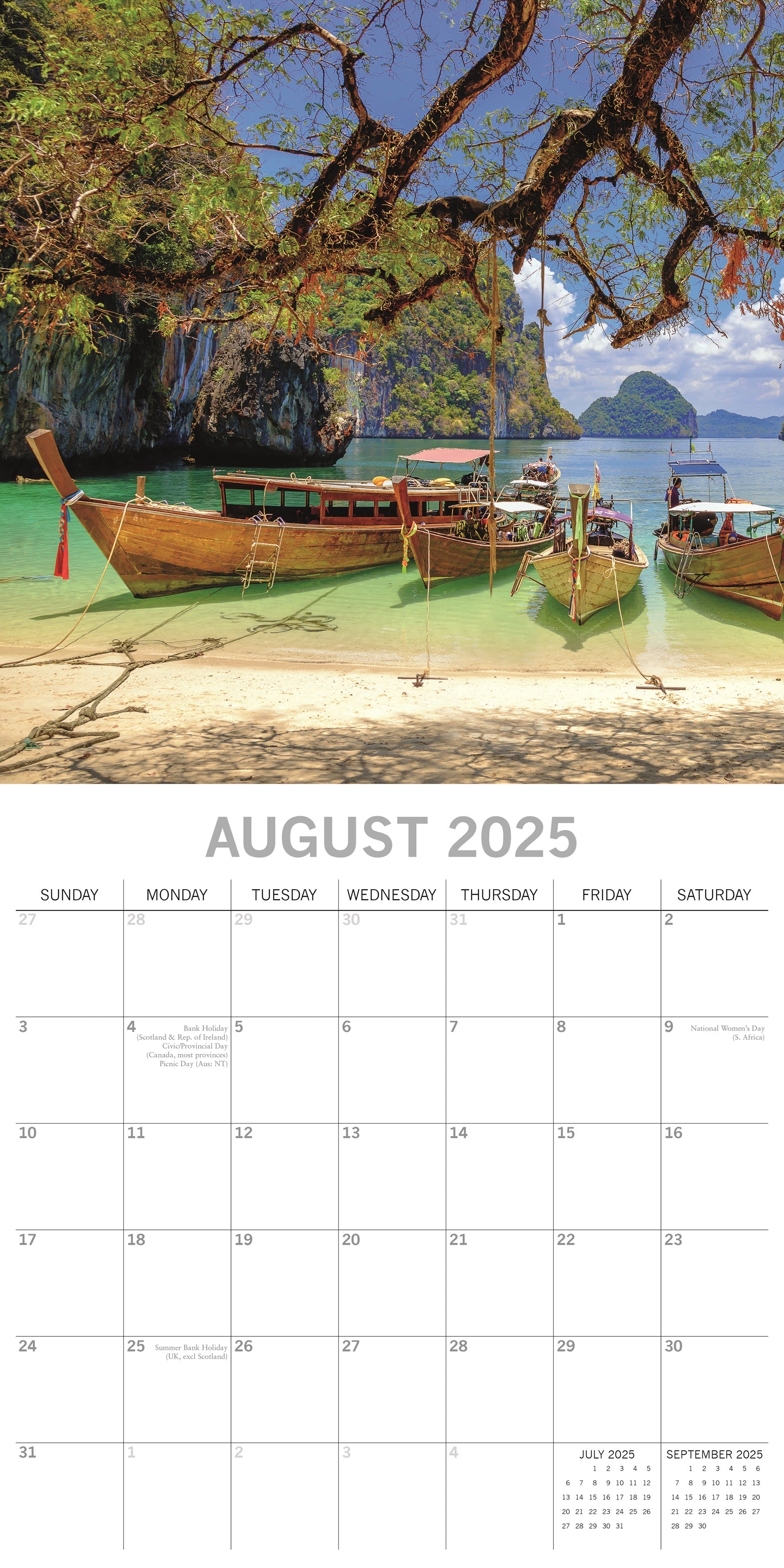 2025 Thailand - Square Wall Calendar