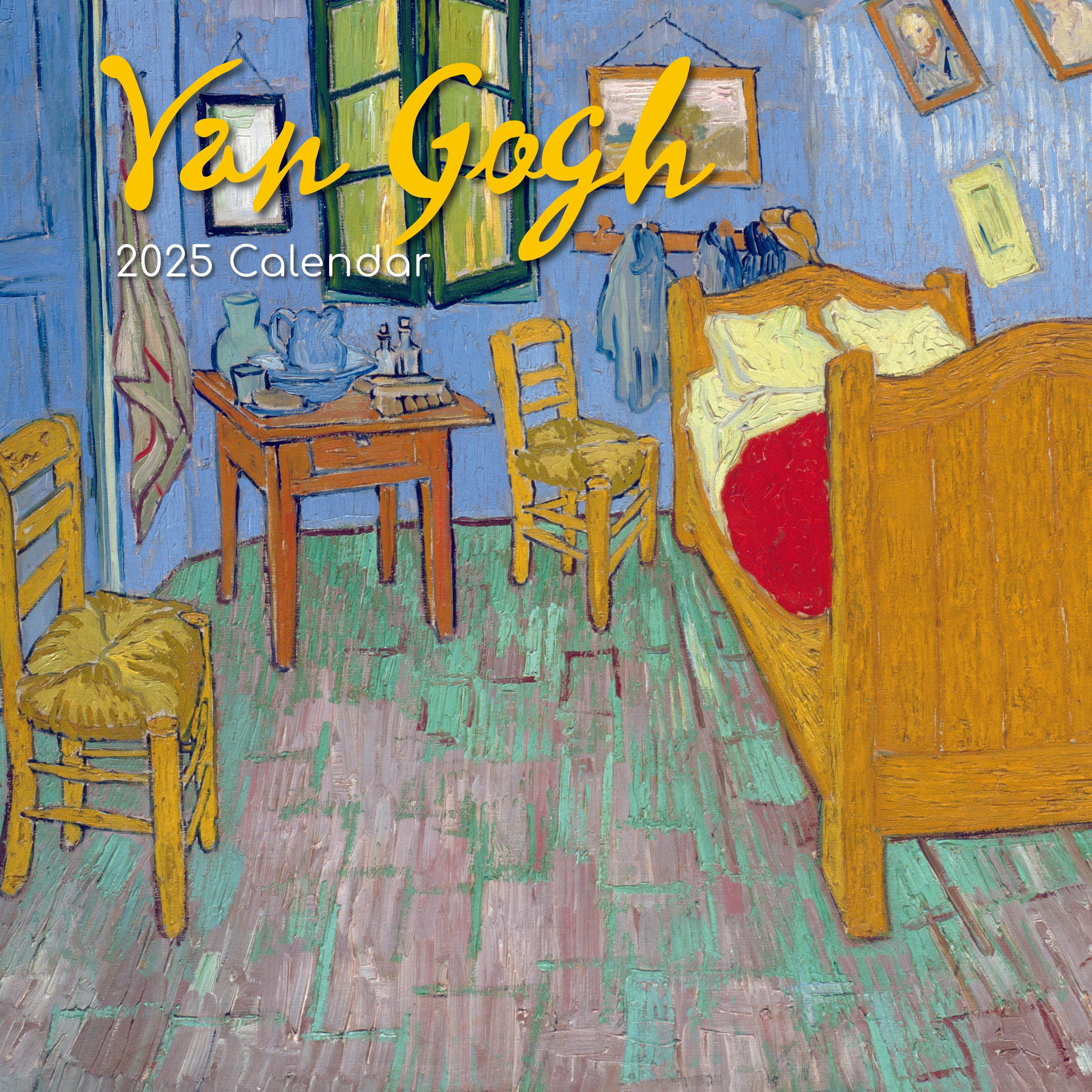 2025 Van Gogh - Square Wall Calendar