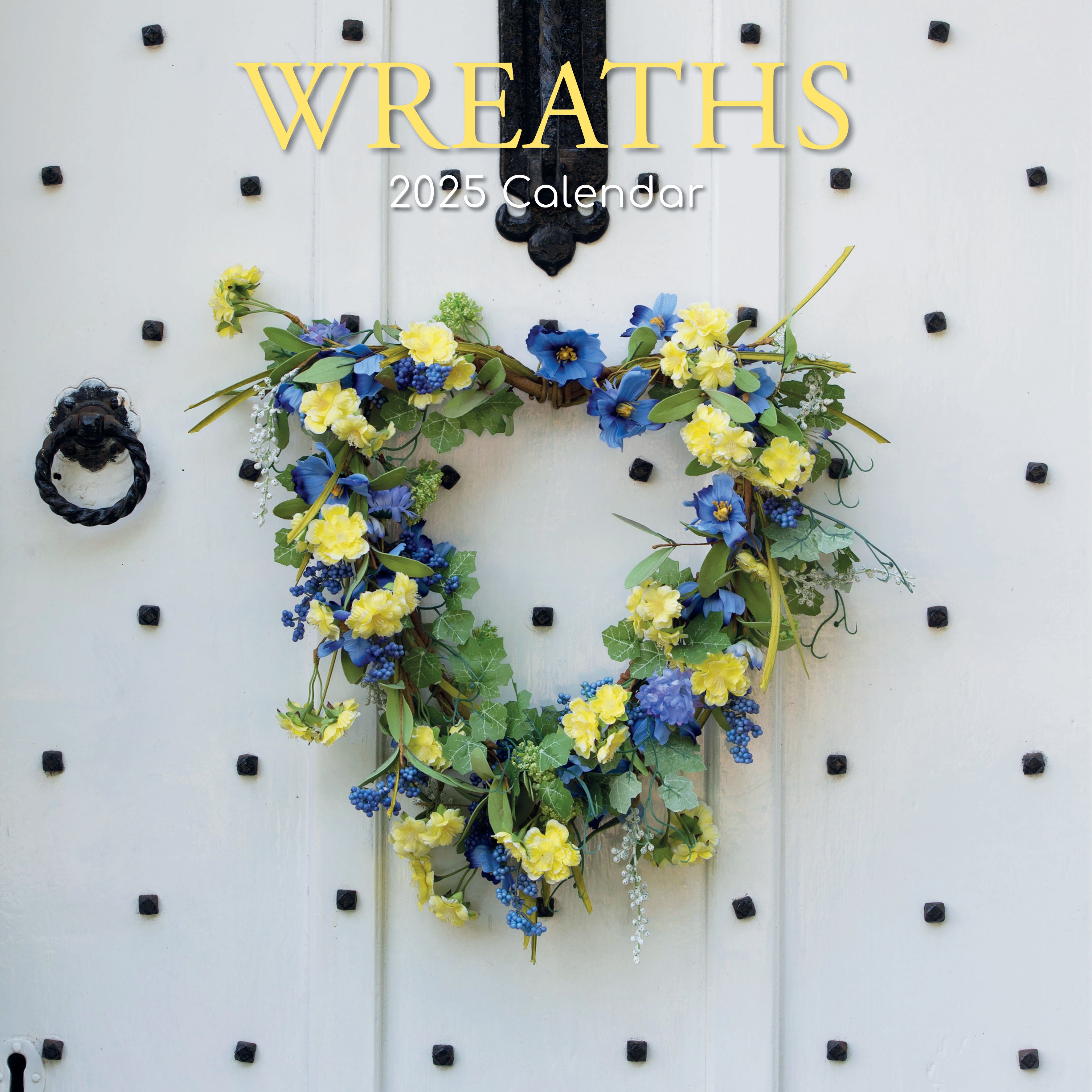 2025 Wreaths - Square Wall Calendar