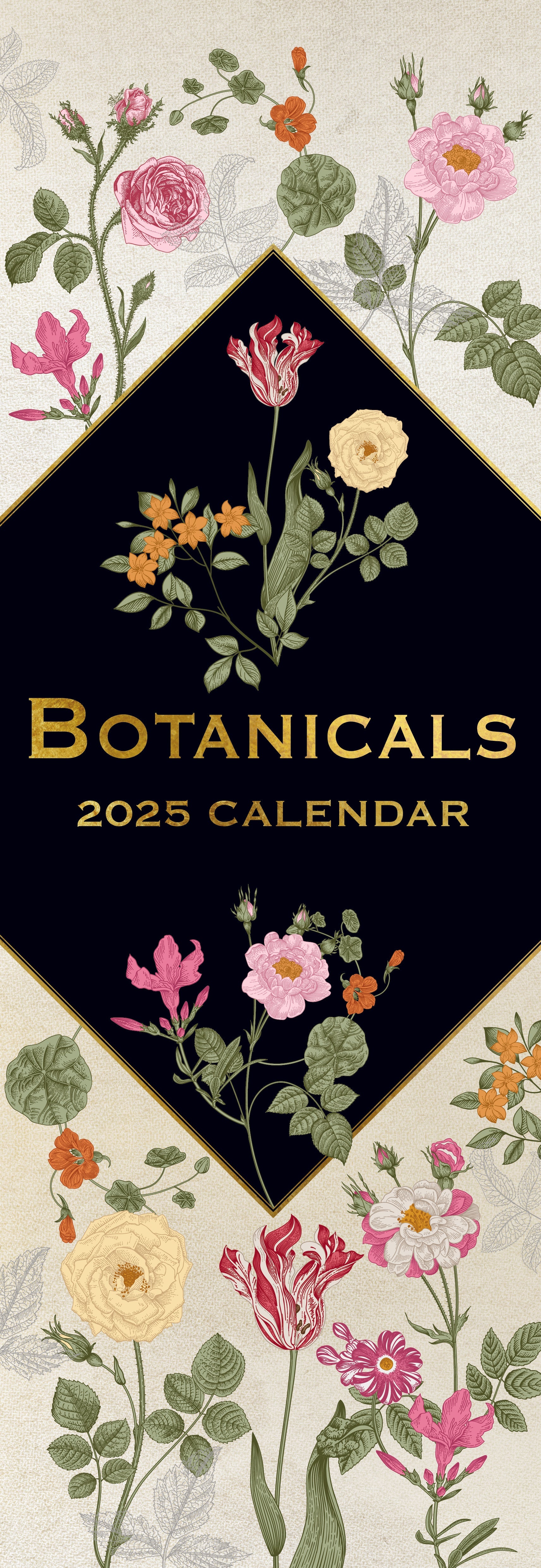 2025 Botanicals - Slim Wall Calendar