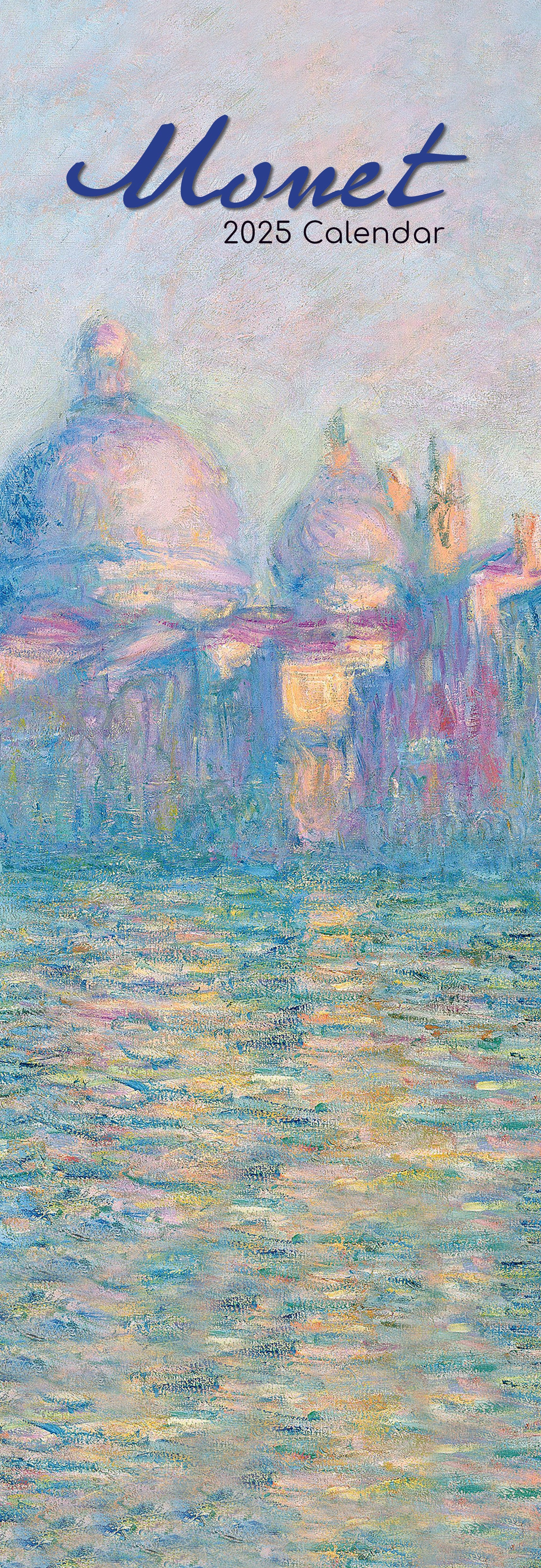 2025 Monet - Slim Wall Calendar