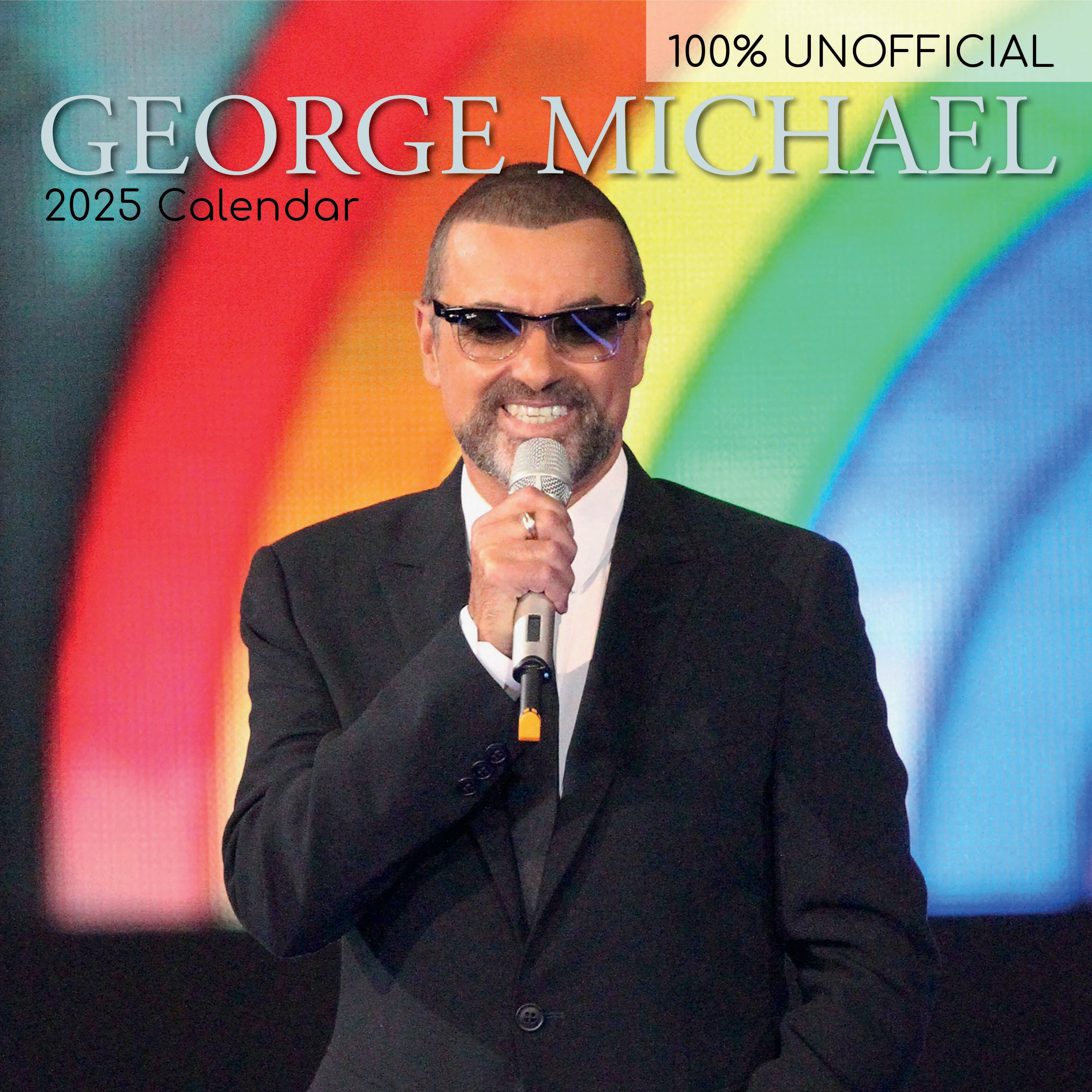 2025 George Michael - Square Wall Calendar