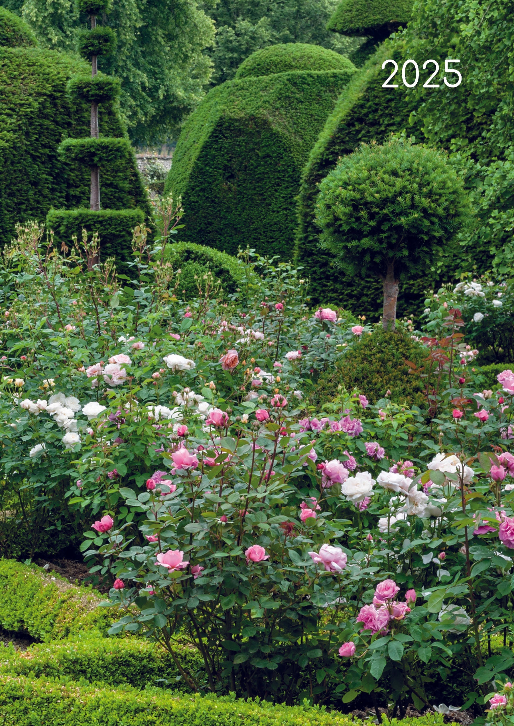 2025 Beautiful Gardens - Weekly Diary/Planner