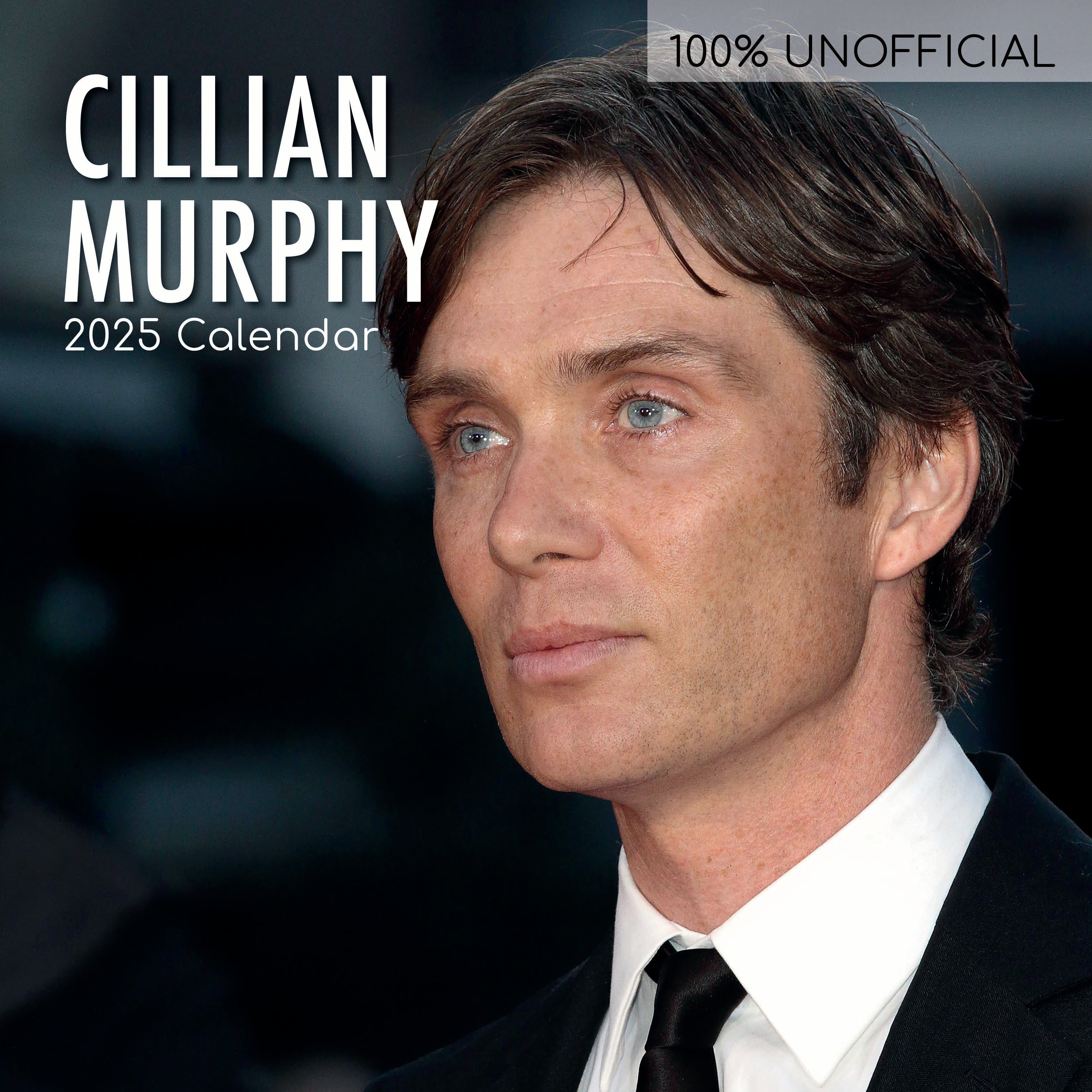 2025 Cillian Murphy - Square Wall Calendar