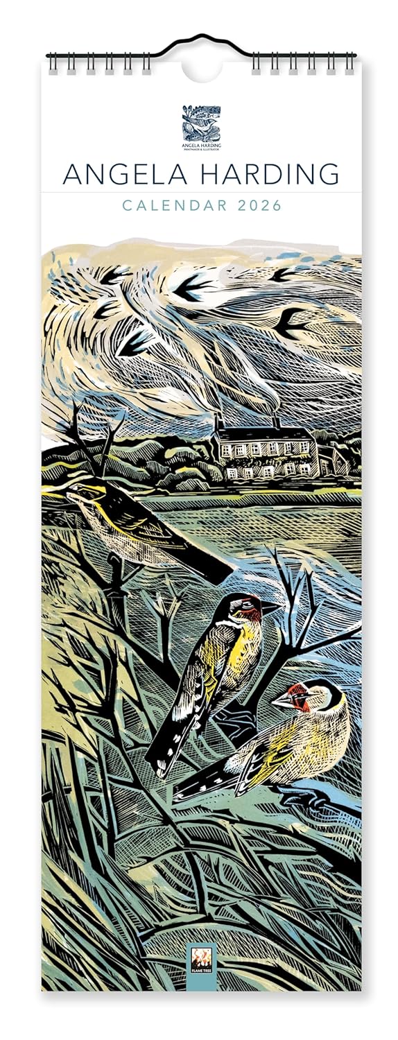 2026 Angela Harding - Slim Wall Calendar