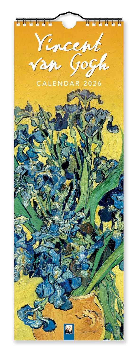 2026 Vincent van Gogh - Slim Wall Calendar