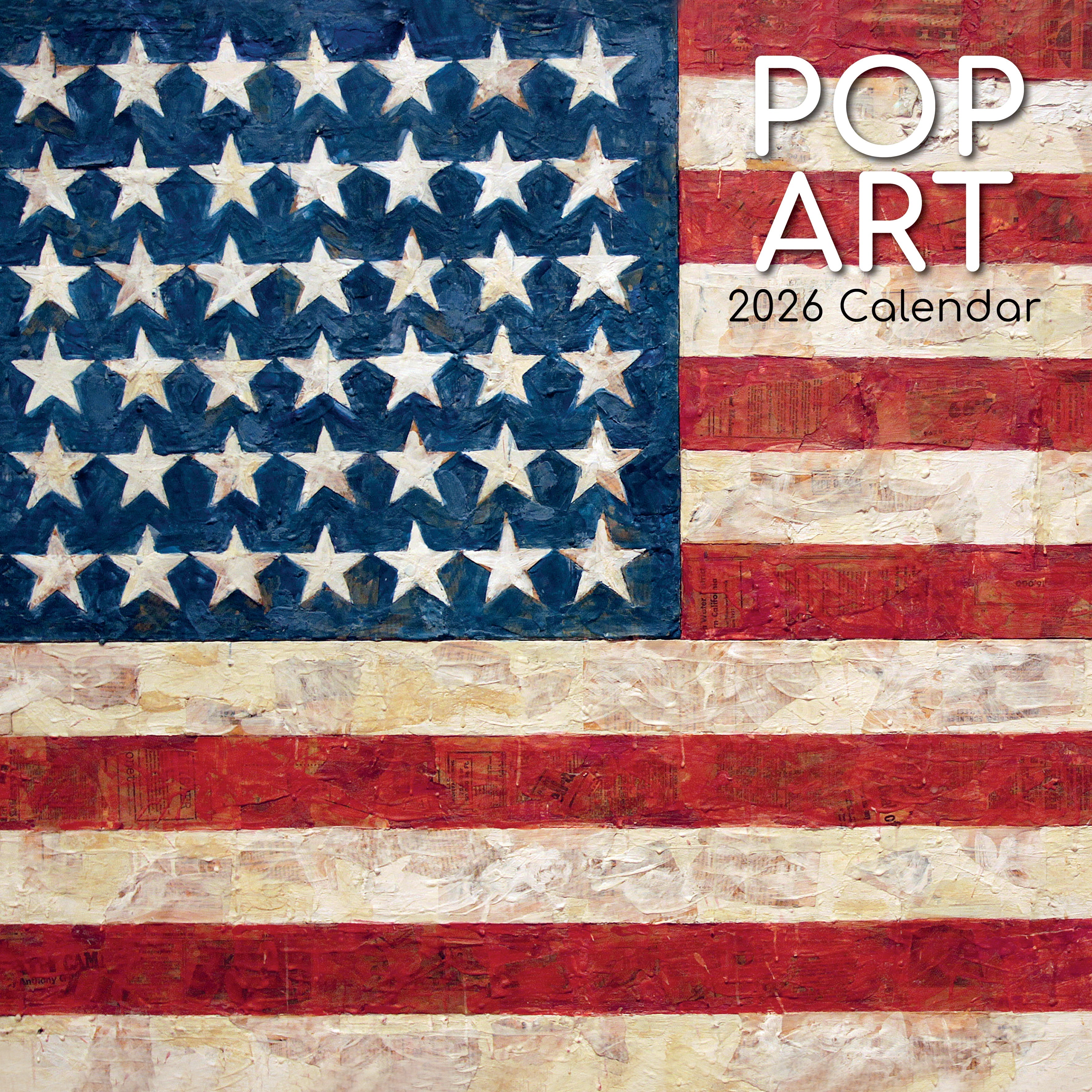 2026 Pop Art - Square Wall Calendar