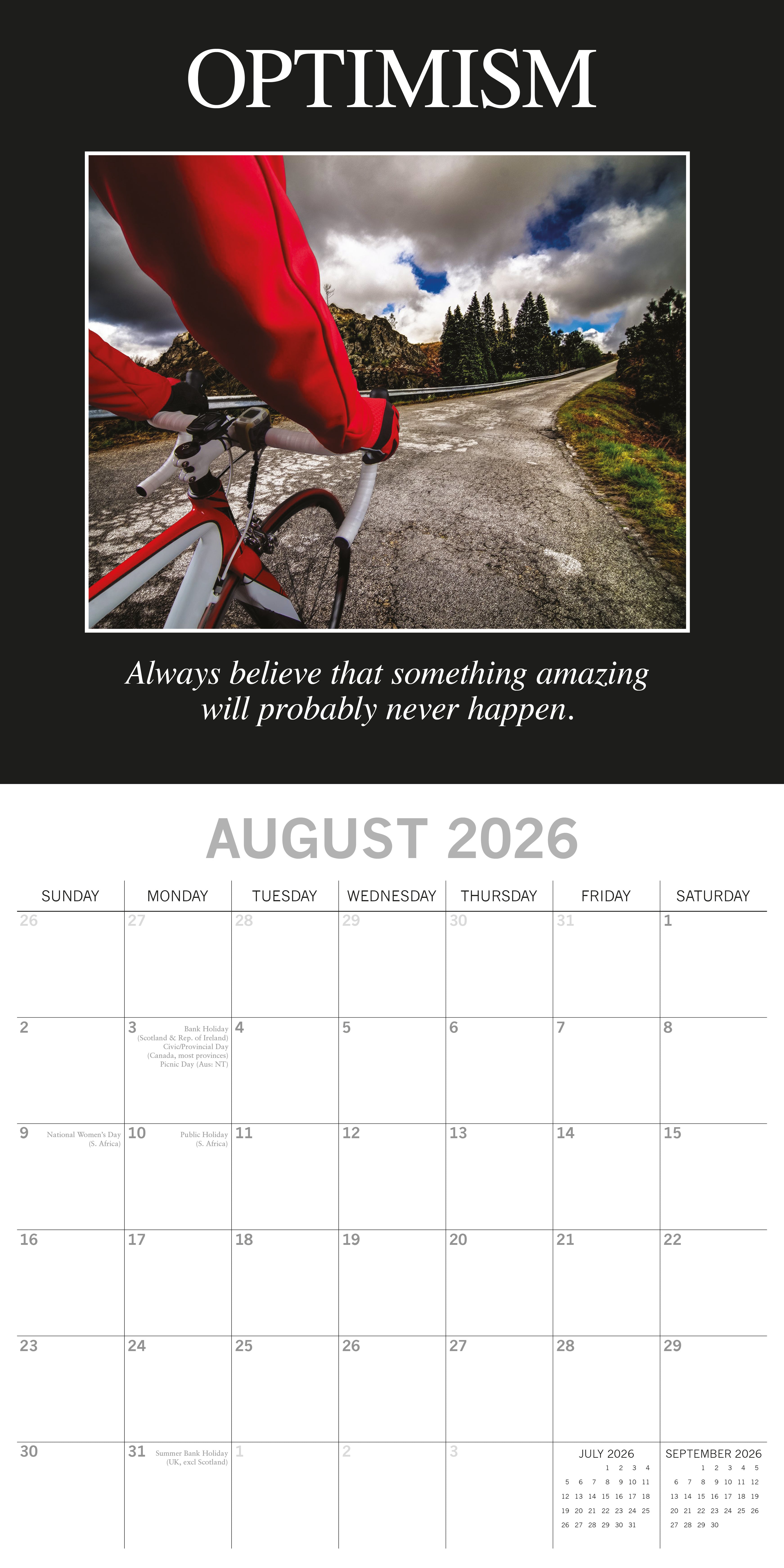 2026 Demotivation - Square Wall Calendar
