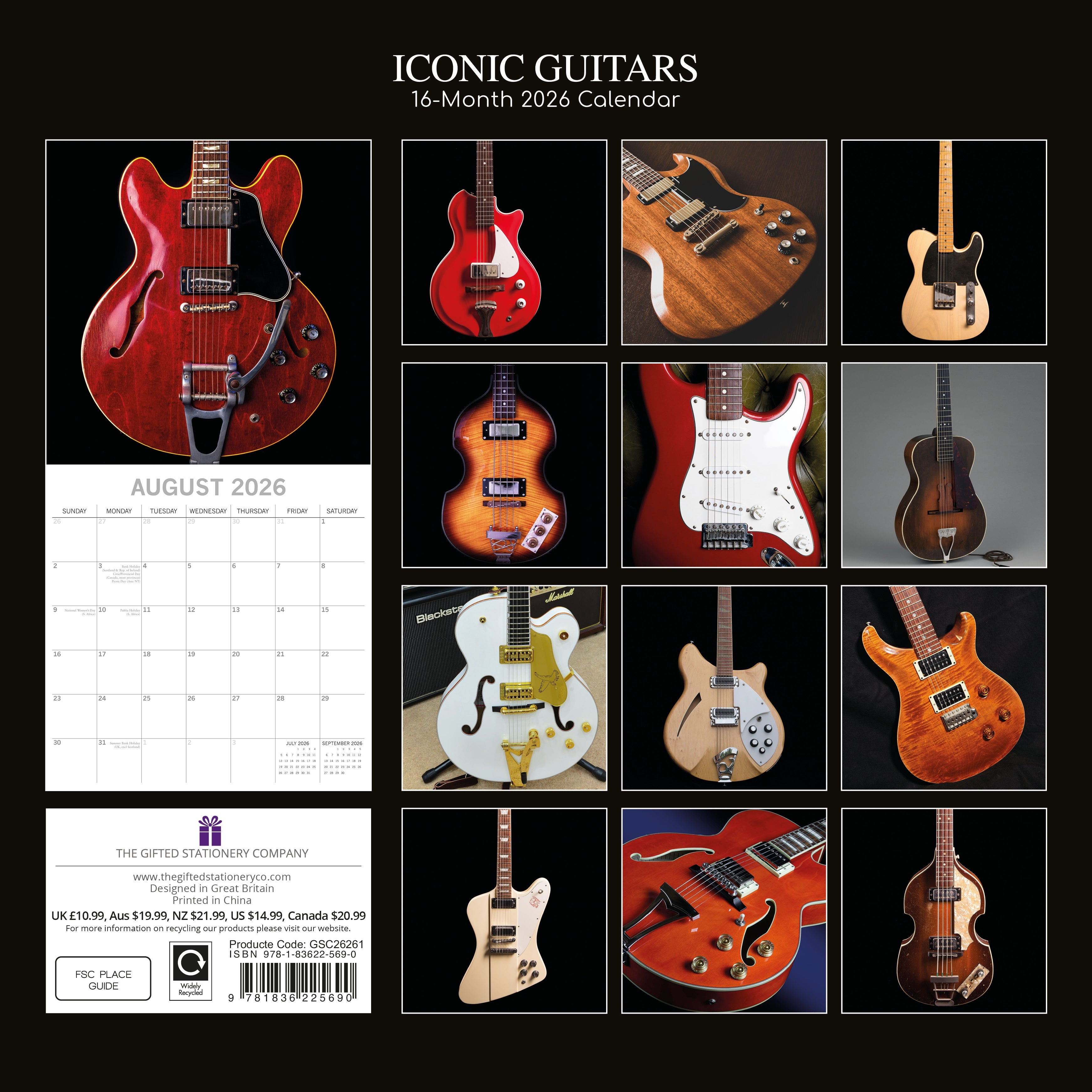 The Vintage Guitar Calendar 1998～2001 The Vintage Guitar Calendar