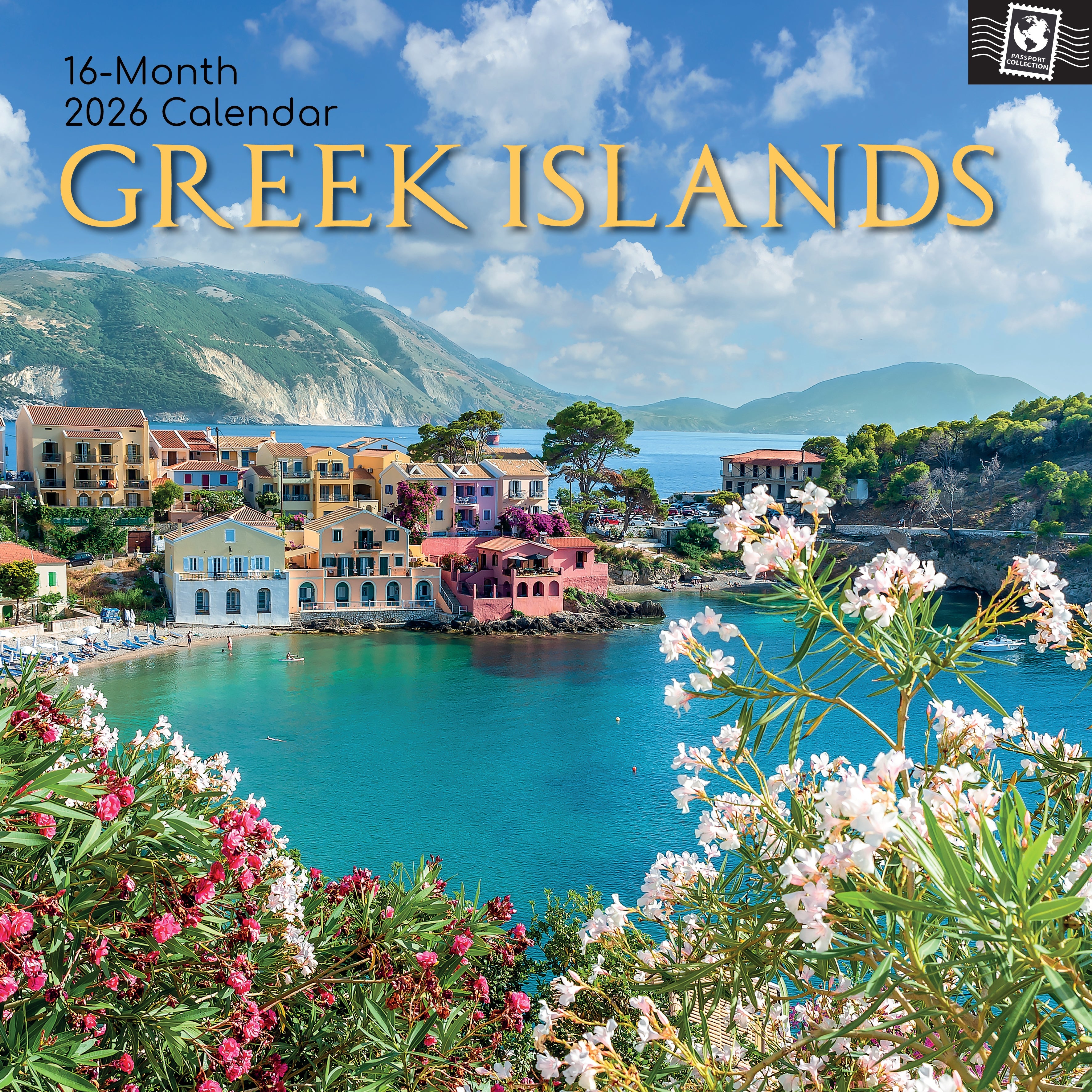 2026 Greek Islands - Square Wall Calendar