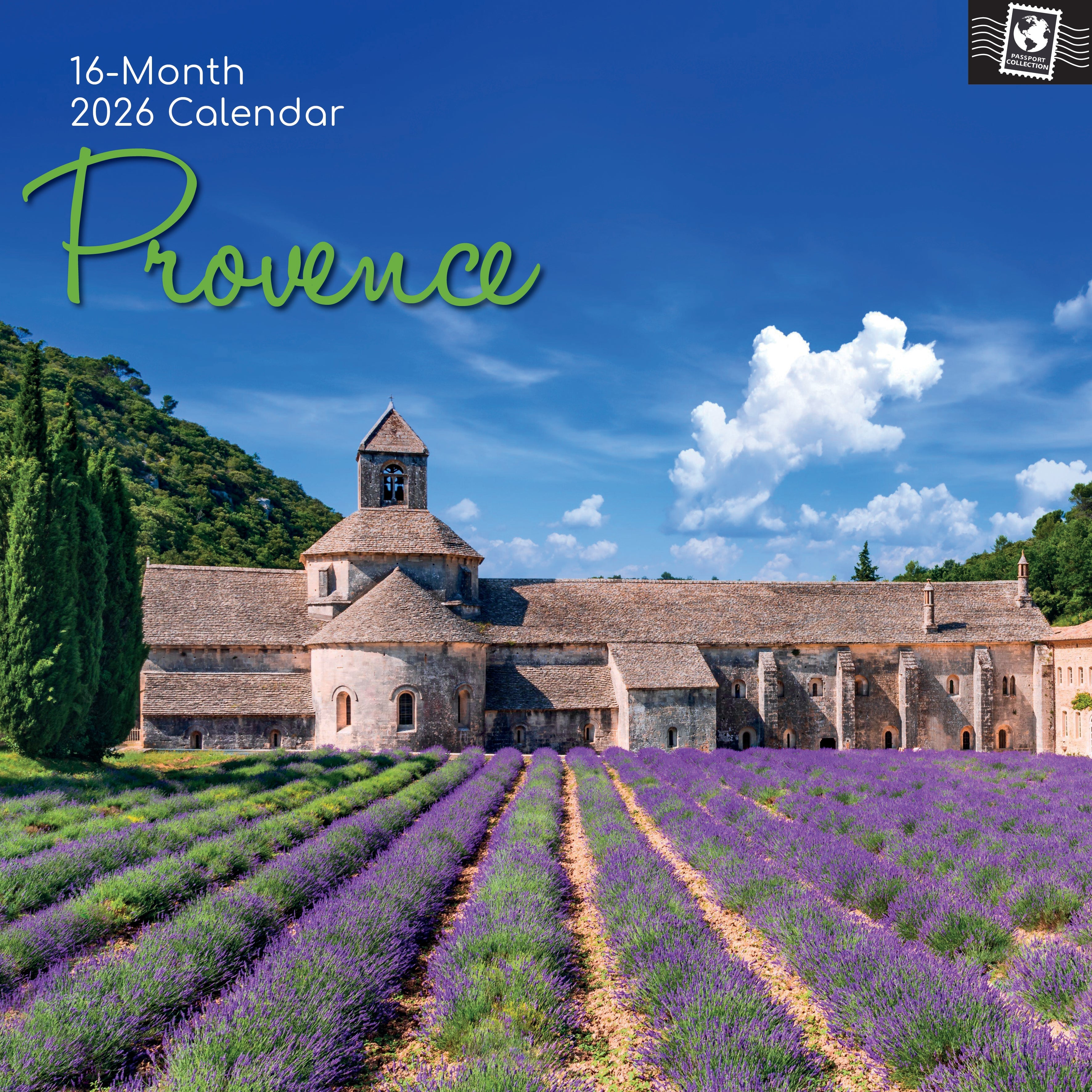 2026 Provence - Square Wall Calendar