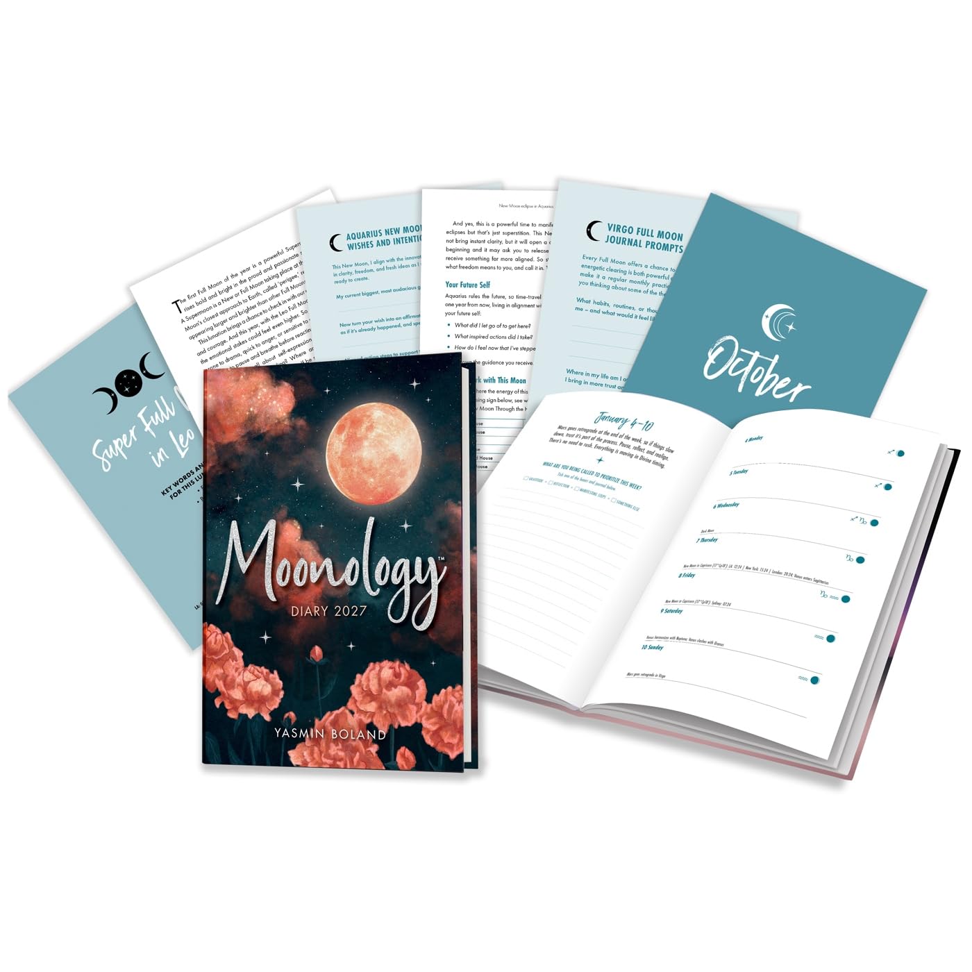 2027 Moonology Diary: Harness the Magic of the Moon to Manifest Your Best Life - Weekly Diary/Planner