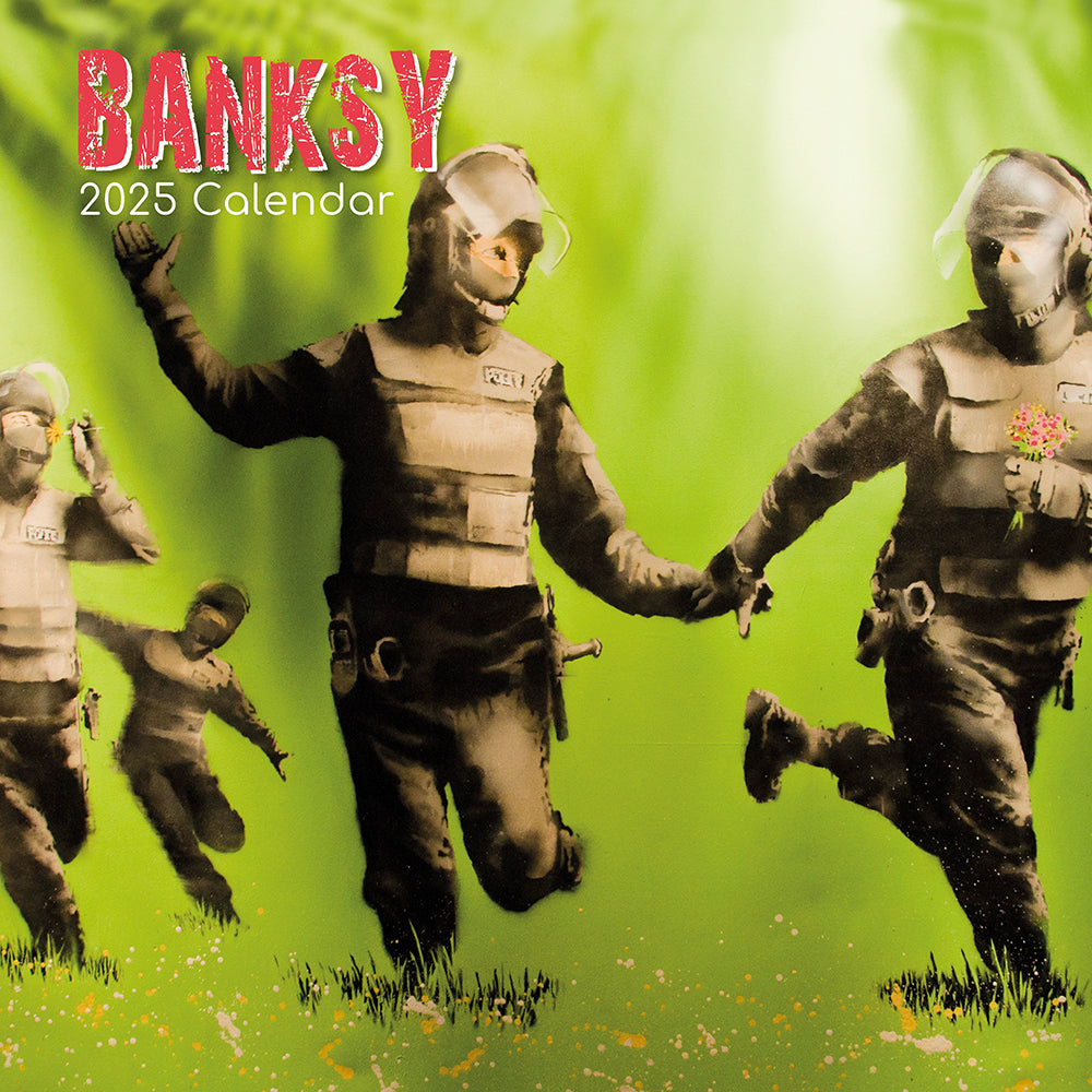 2025 Banksy - Square Wall Calendar