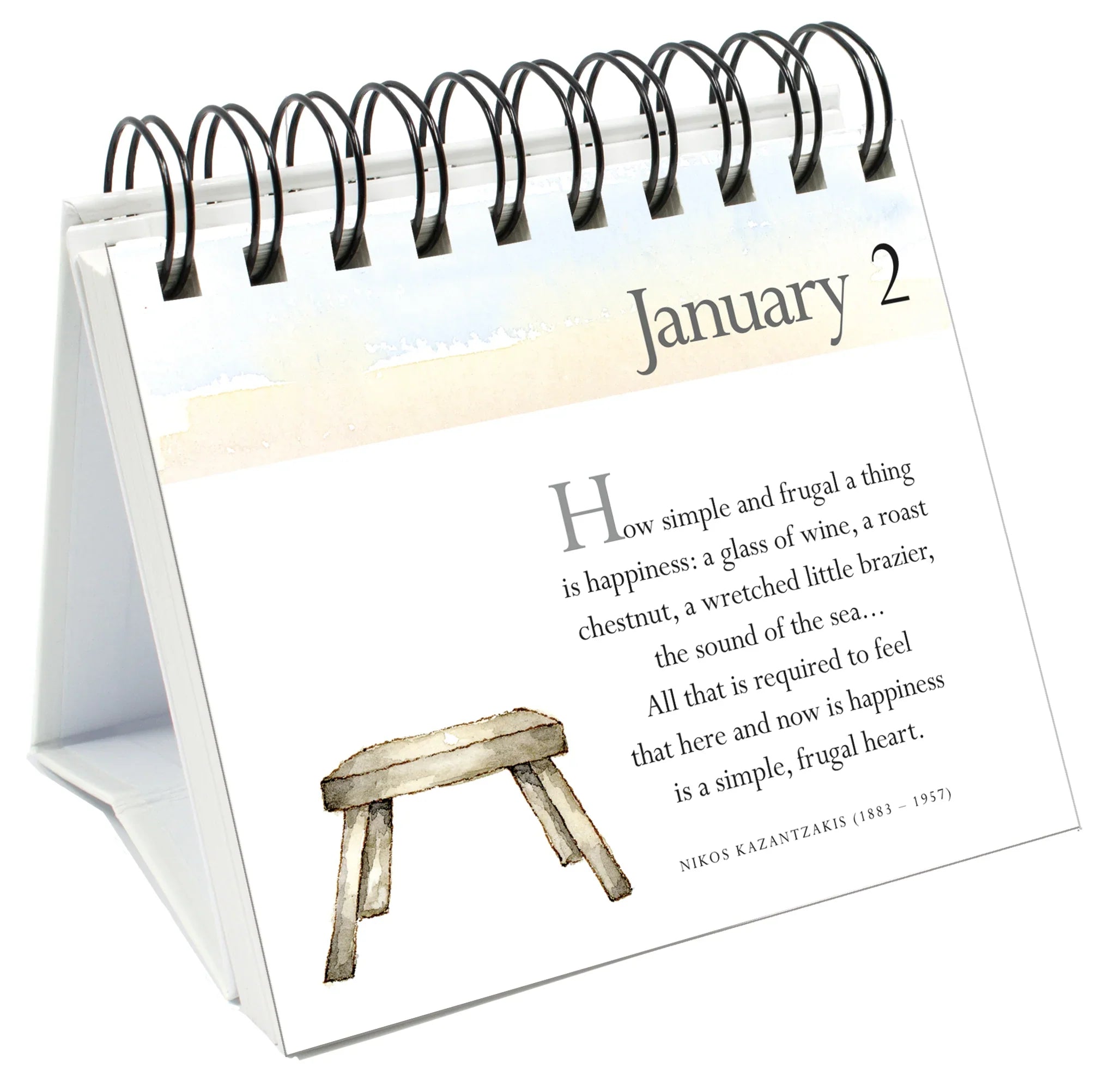 365 Great Days - Simpler Days - Page-A-Day Desk Easel Calendar