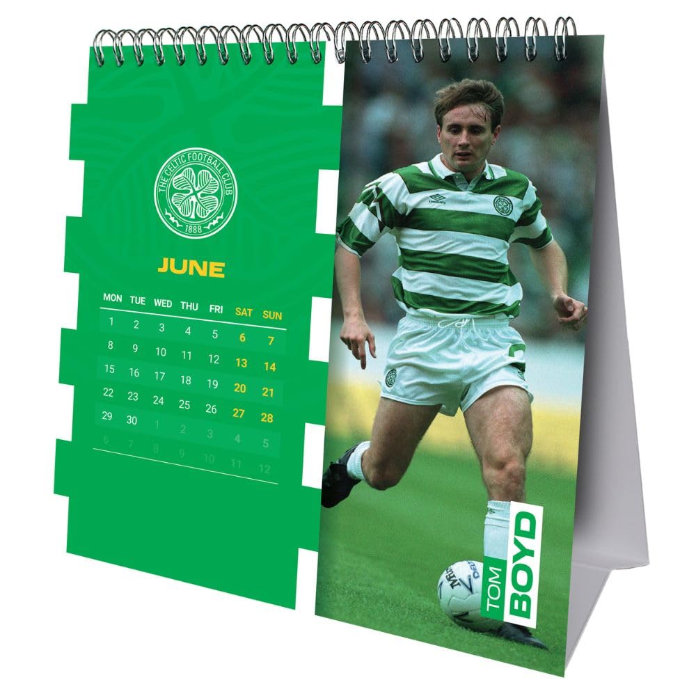 2026 Celtic FC - Desk Easel Calendar