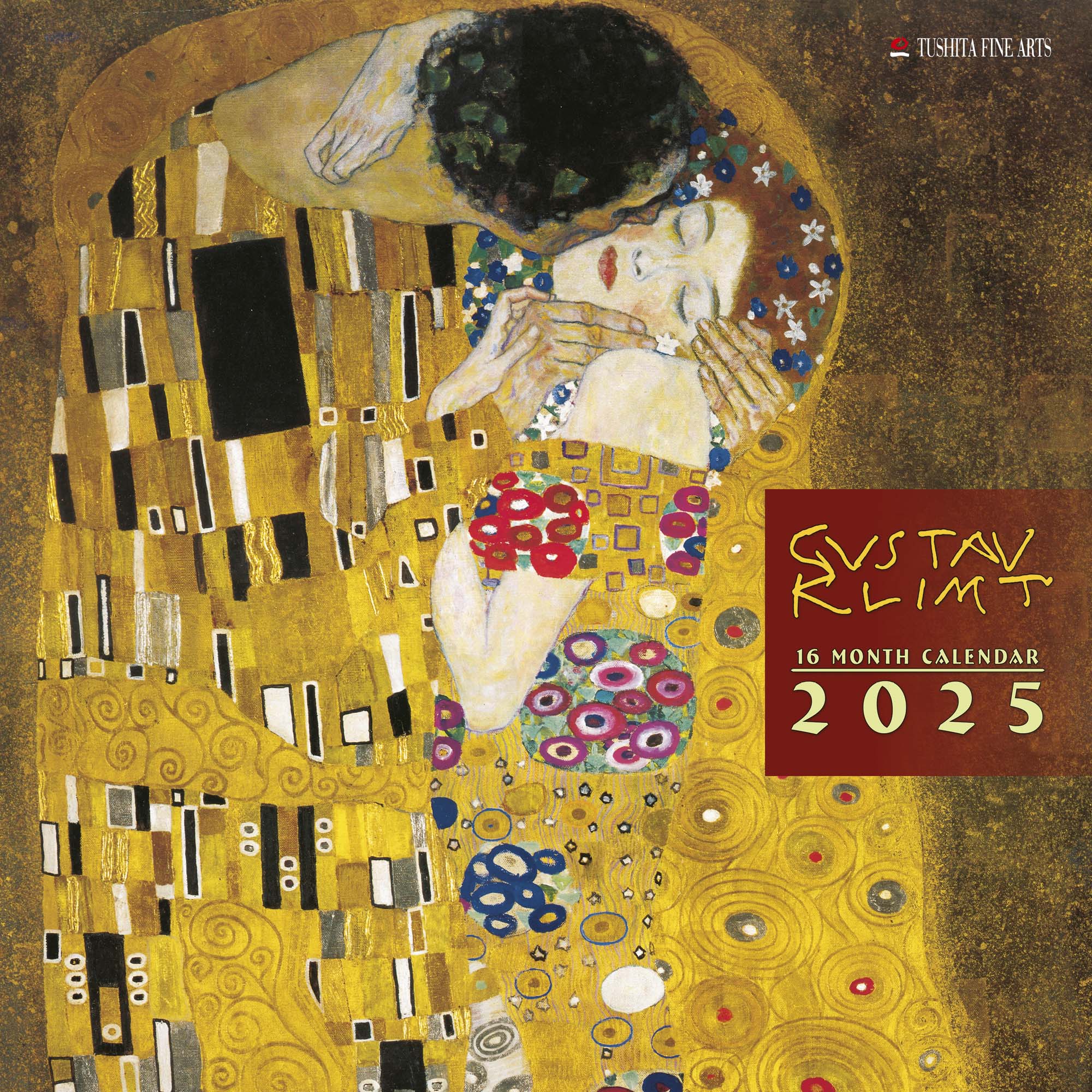 2025 Gustav Klimt Women - Square Wall Calendar