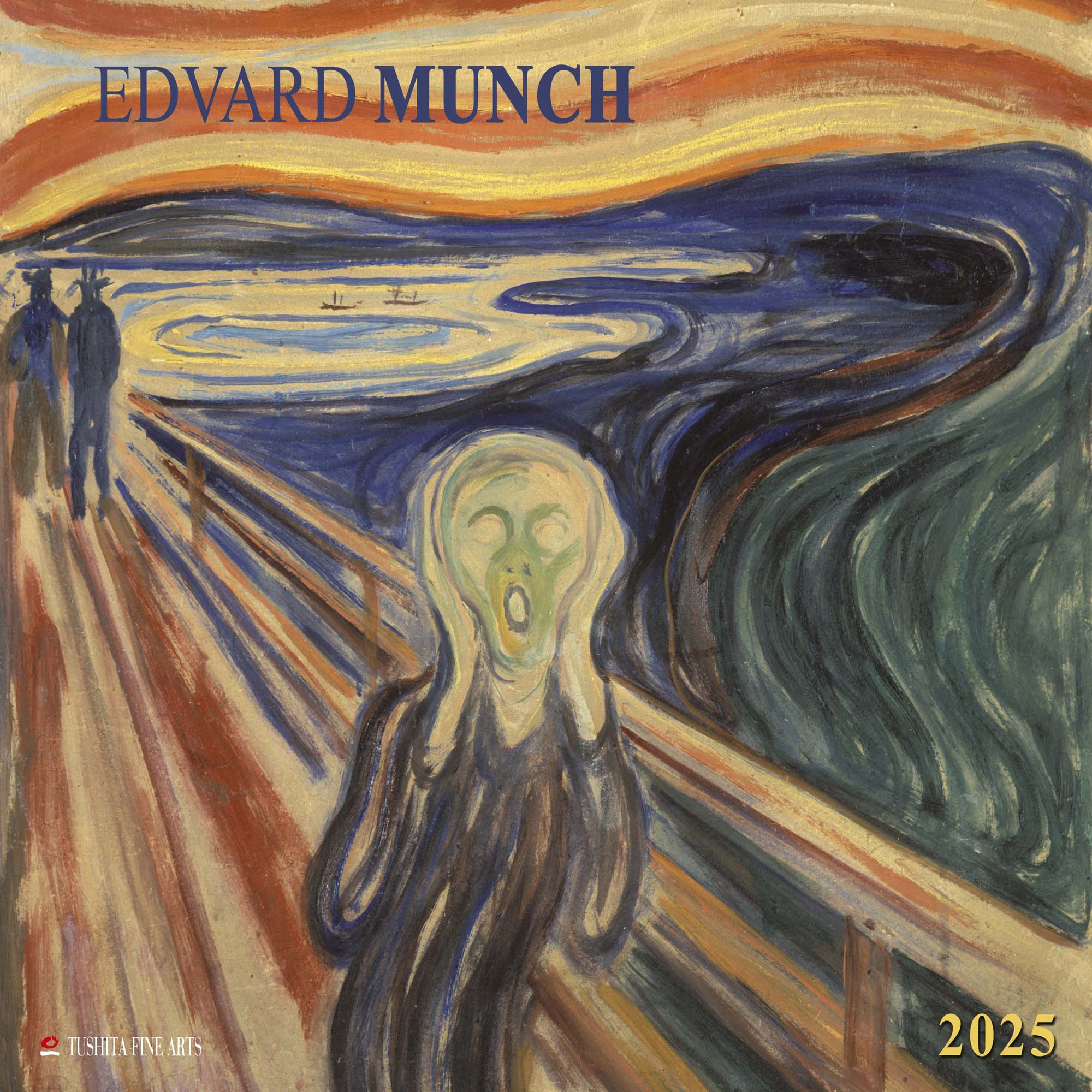 2025 Edvard Munch - Square Wall Calendar