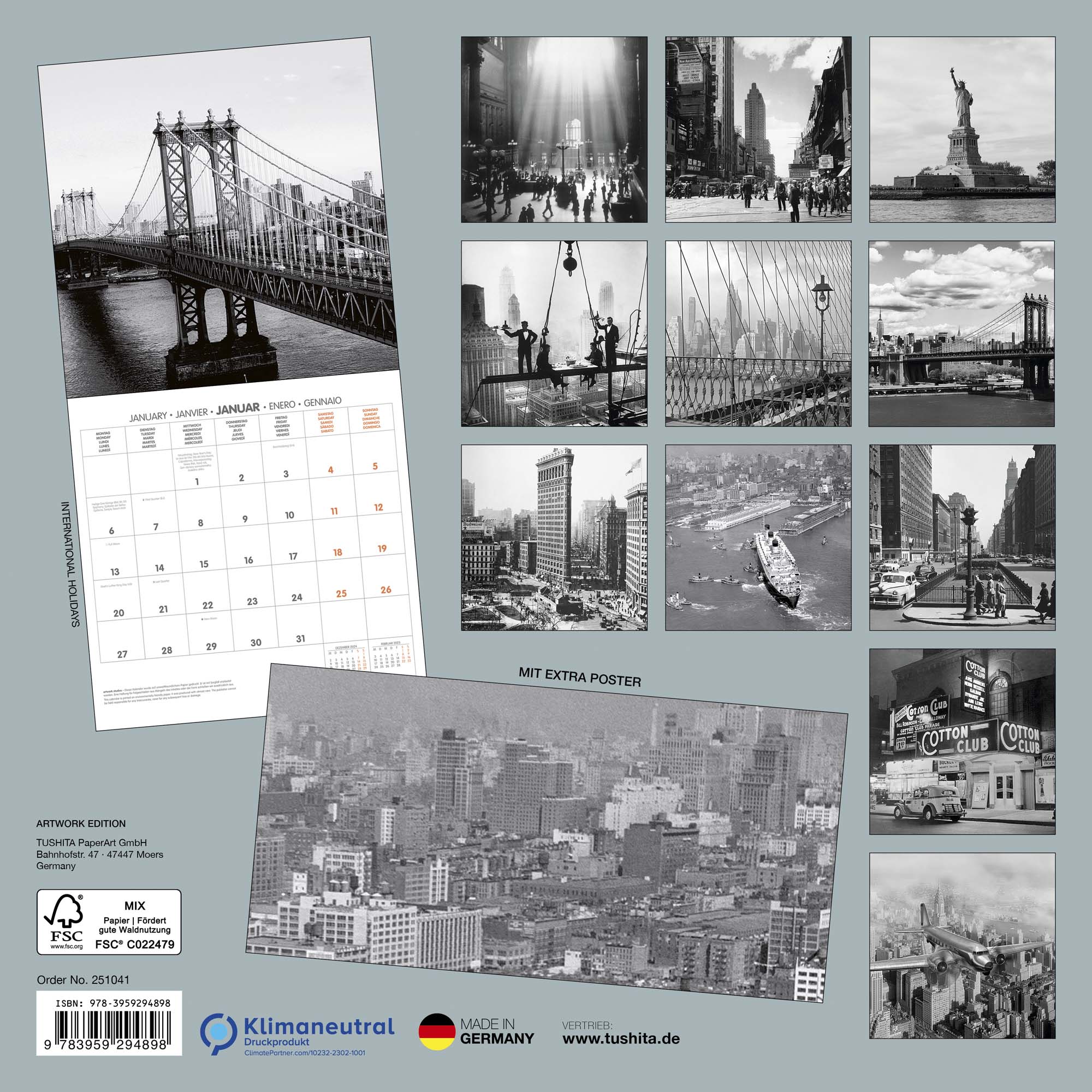 Un Calendar 2025 New York