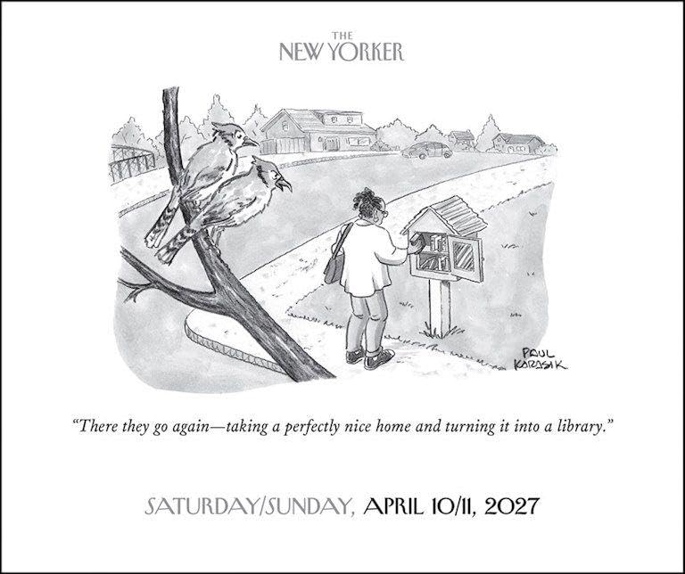 2027 Cartoons from the New Yorker - Square Wall Calendar