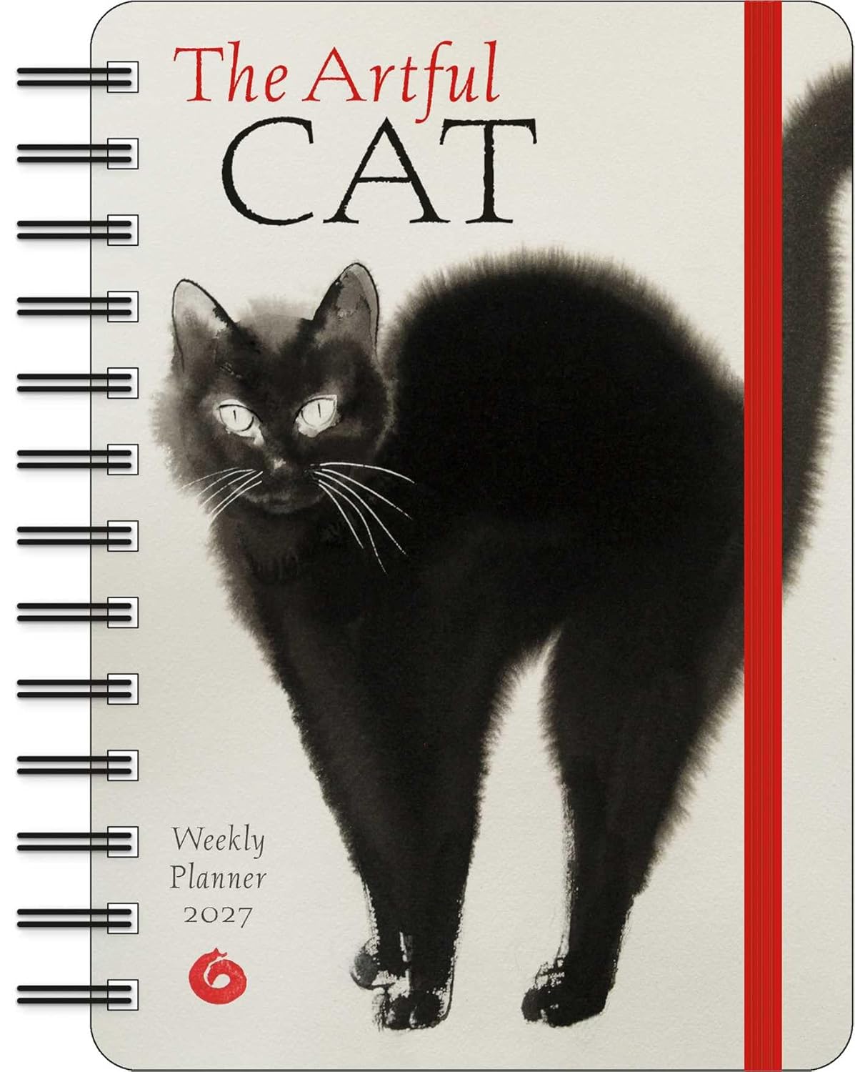 2027 Artful Cat - Weekly Diary/Planner