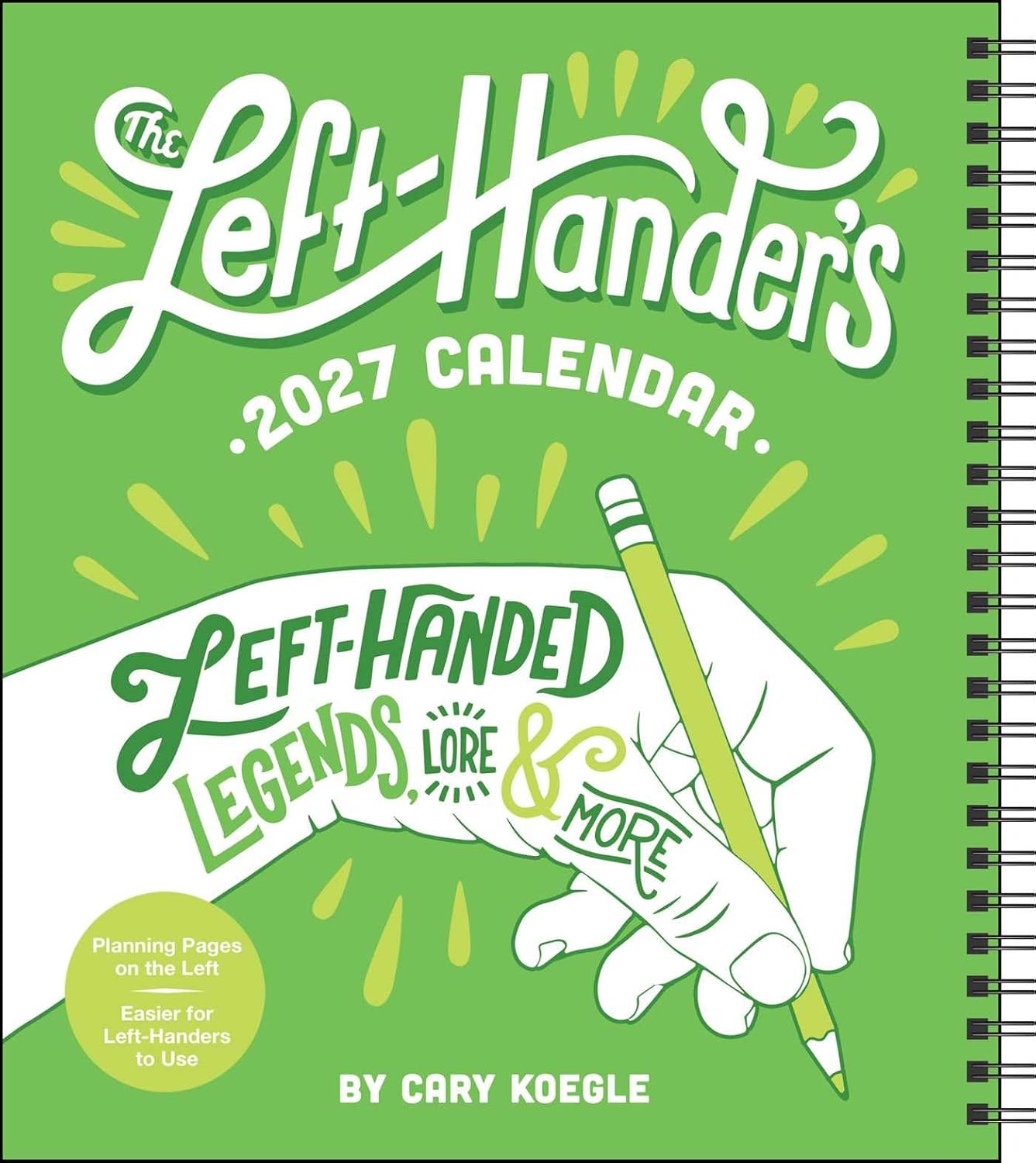 2027 Left-Hander's - Weekly Diary/Planner