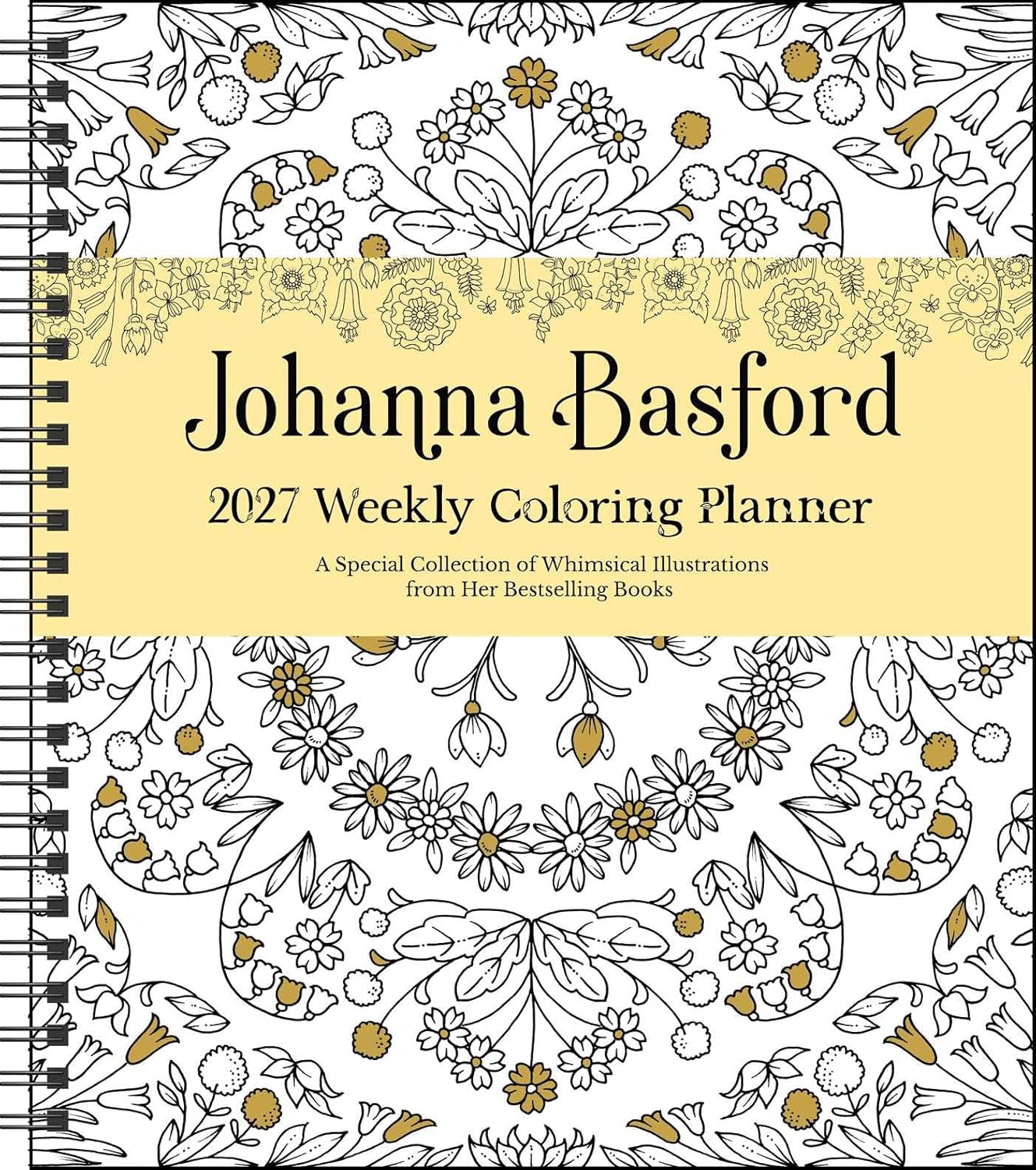 2027 Johanna Basford - Weekly Diary/Planner