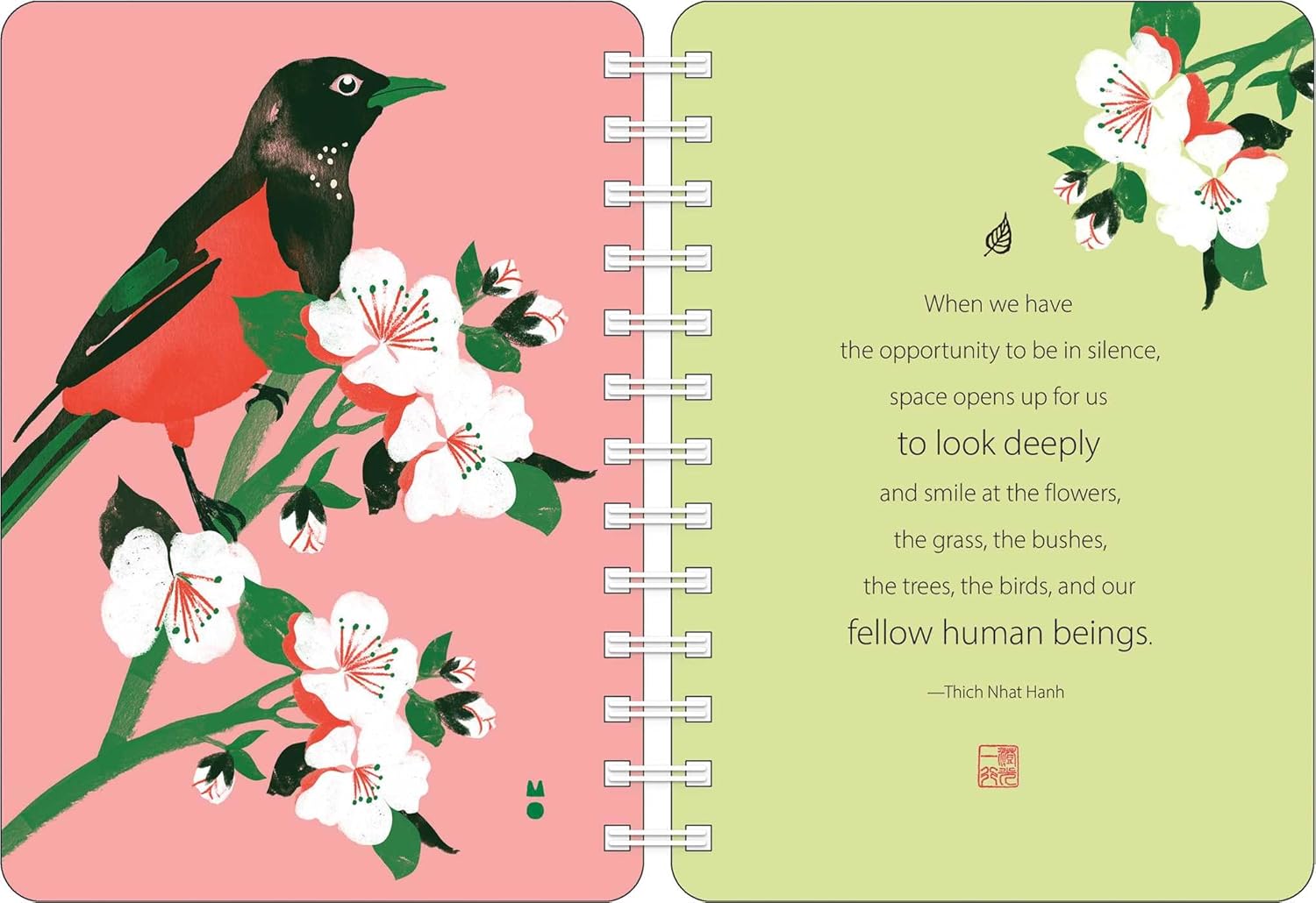 2027 Thich Nhat Hanh: Touching Peace - Weekly Diary/Planner