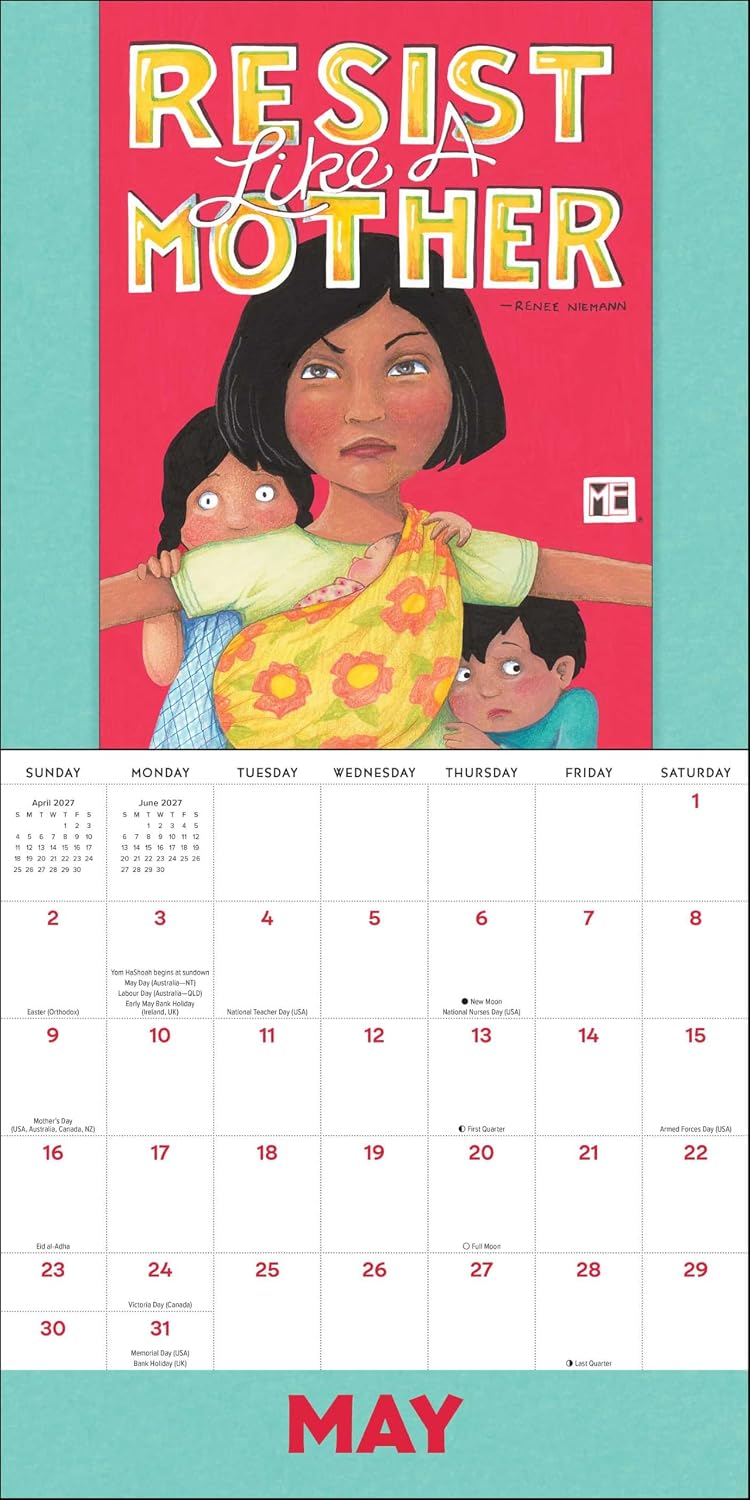 2027 Mary Engelbreit's Your Voice Matters - Square Wall Calendar