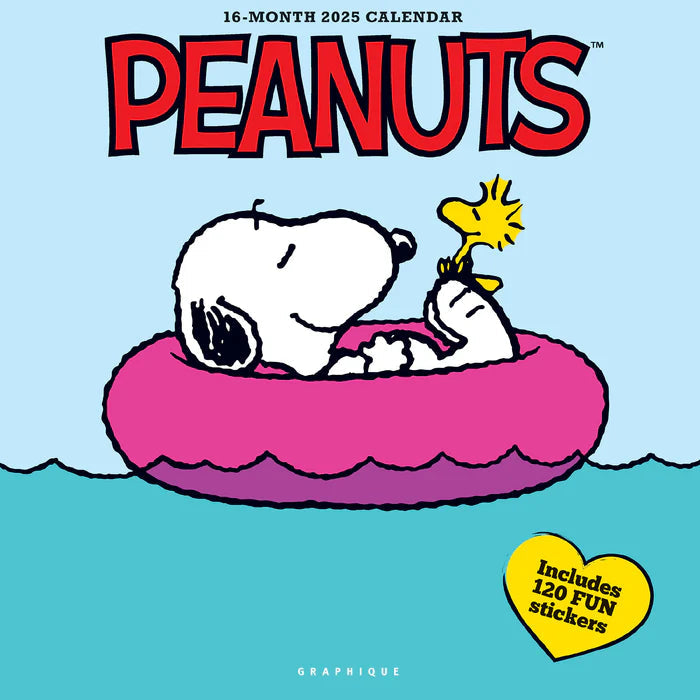 2025 Peanuts - Square Wall Calendar