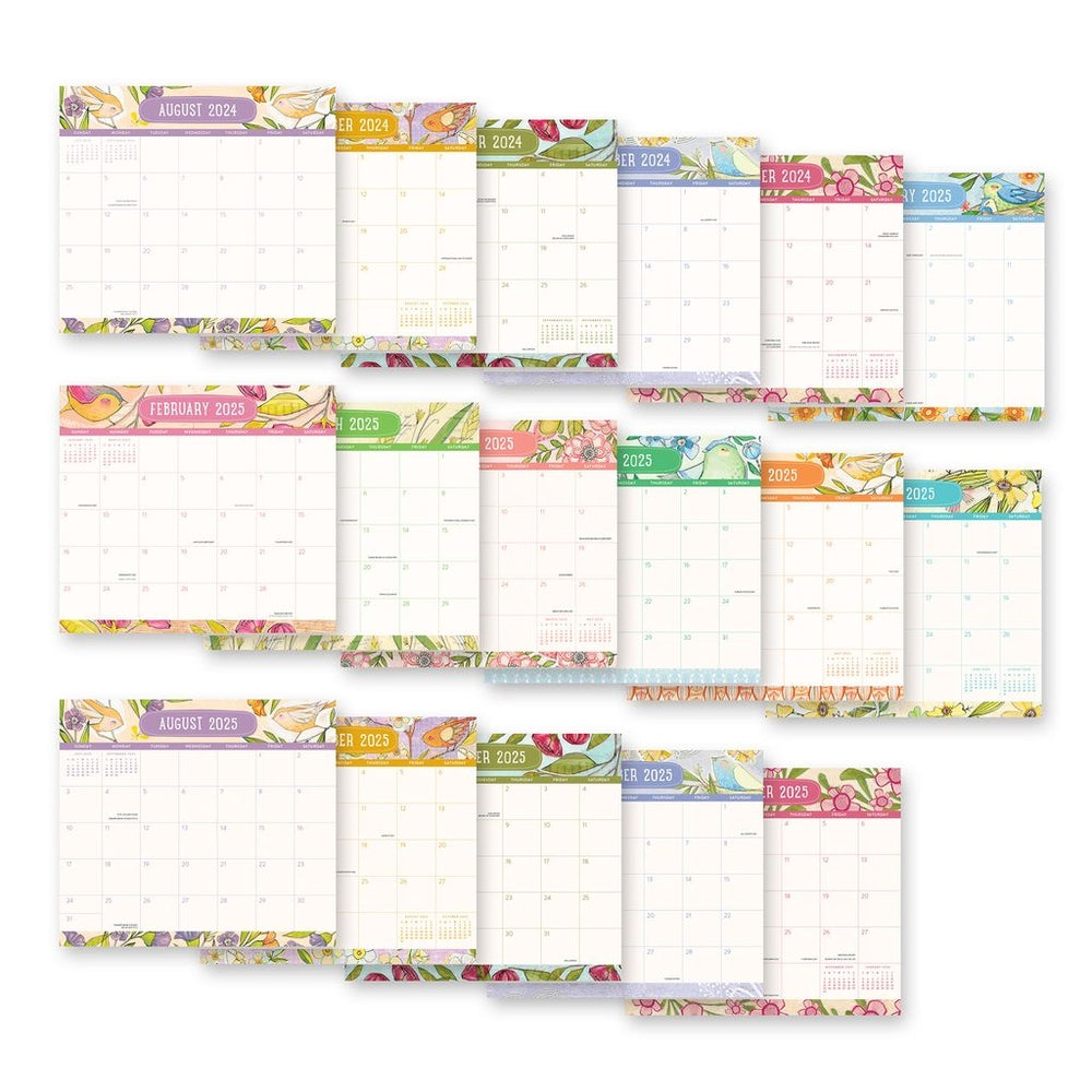 2025 Where Love Grows - Monthly Magnetic Pad Calendar