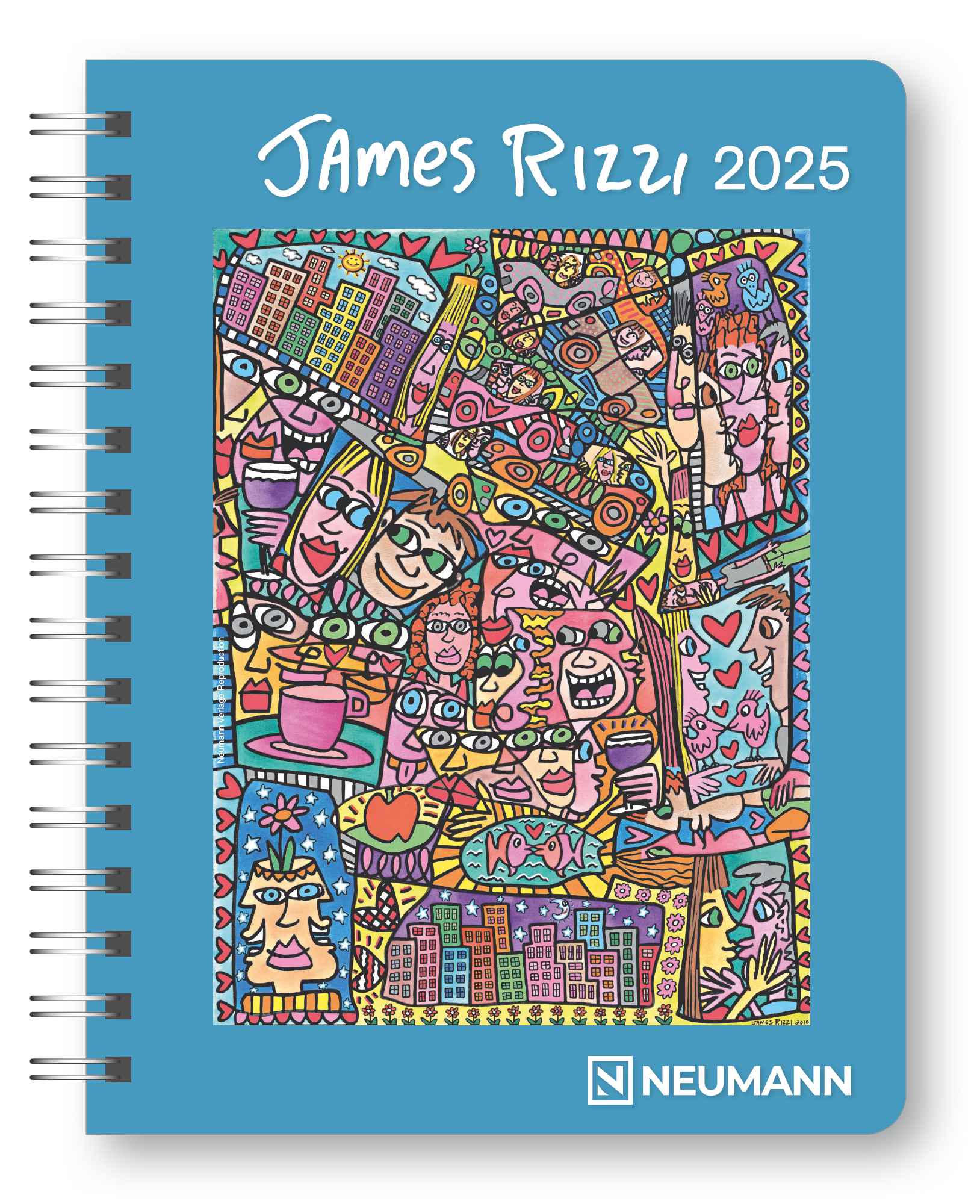 2025 James Rizzi - Weekly Diary/Planner