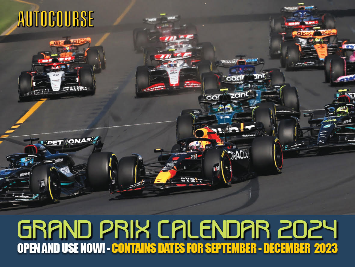 Autocourse Grand Prix Deluxe Wall Calendar