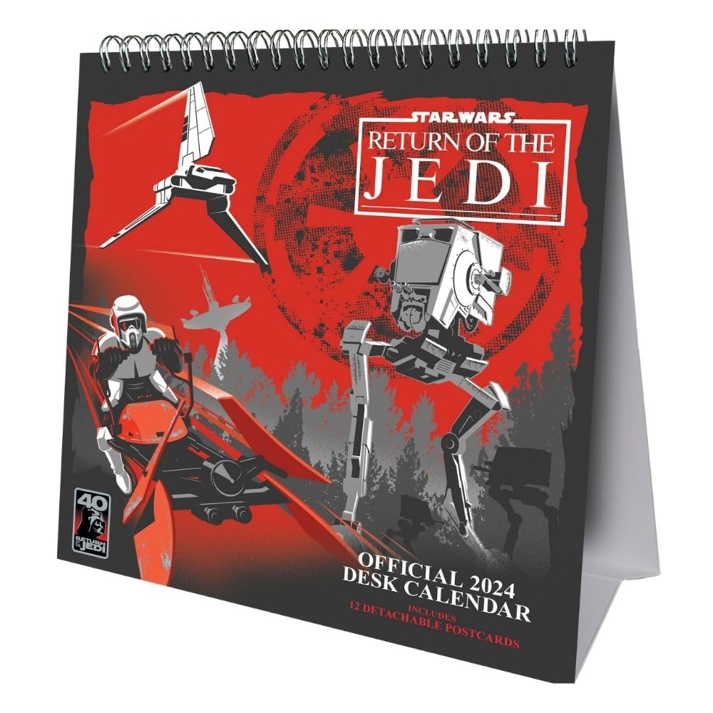 2024 Star Wars Postcard - Desk Easel Calendar  SOLD OUT