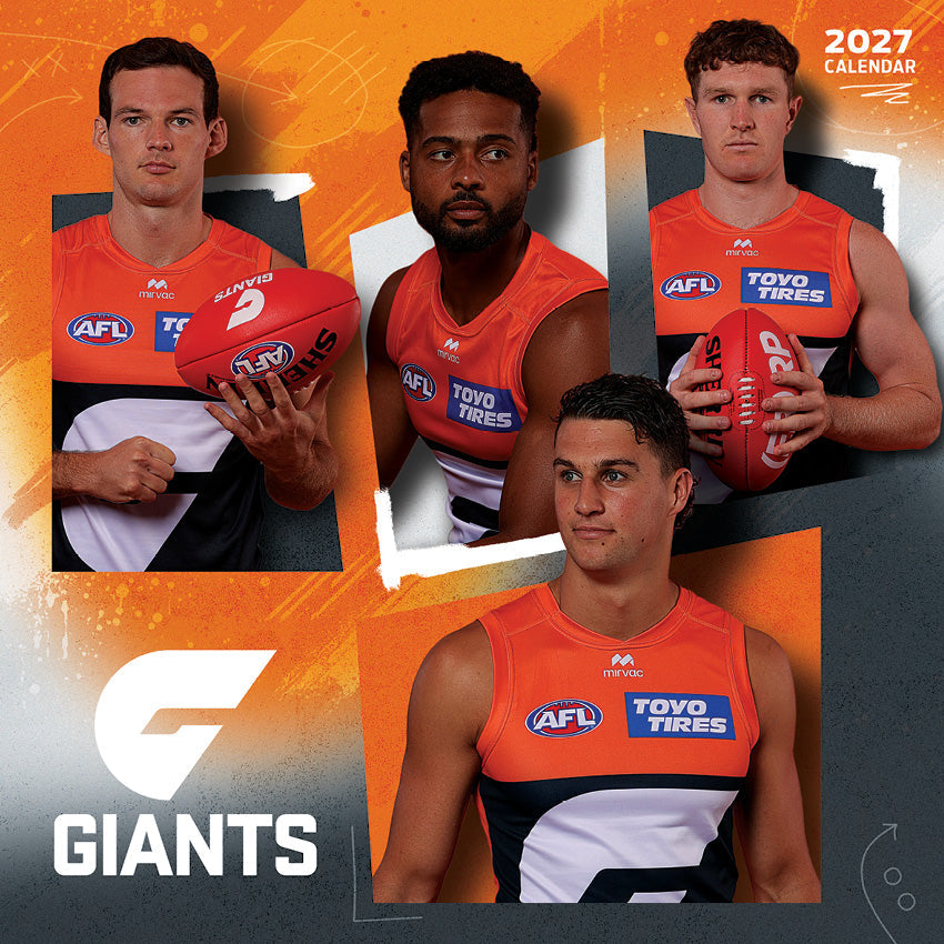 2027 AFL Greater Western Sydney Giants calendar image 1