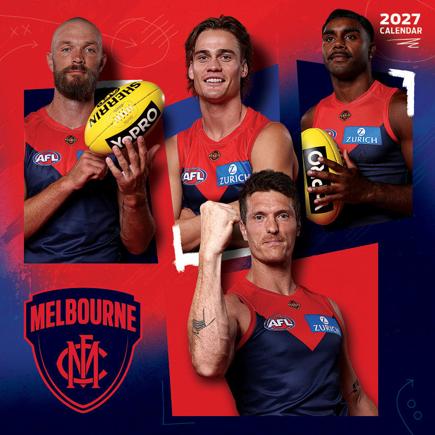 2027 AFL Melbourne Demons calendar image 1