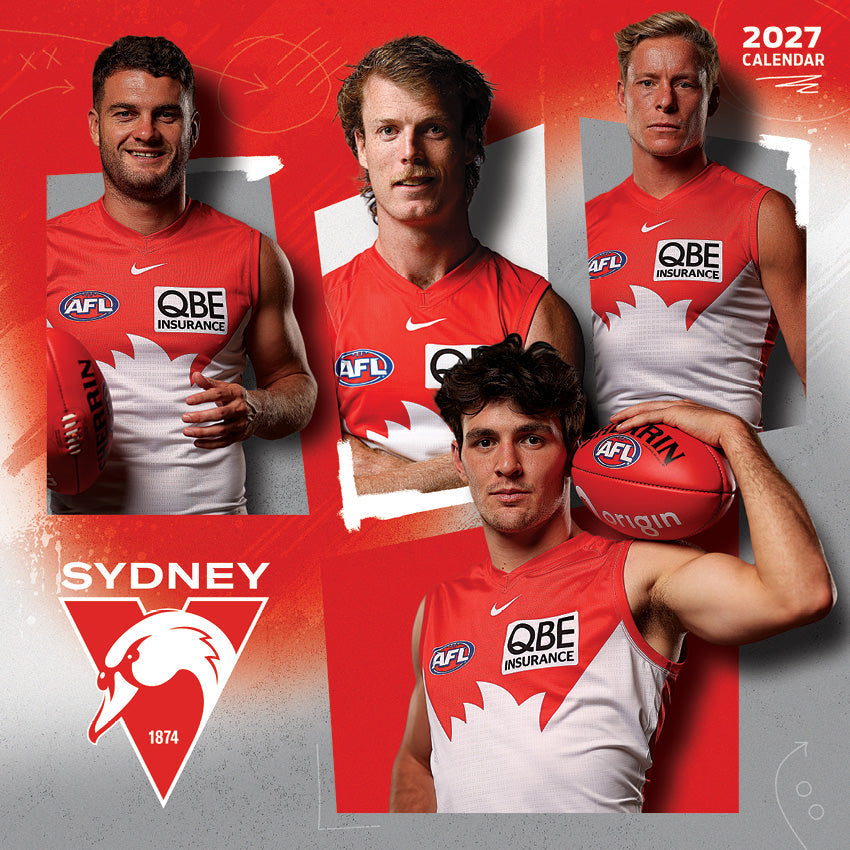 2027 AFL Sydney Swans calendar image 1
