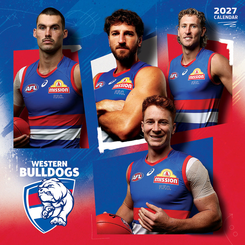 2027 AFL Western Bulldogs calendar image 1