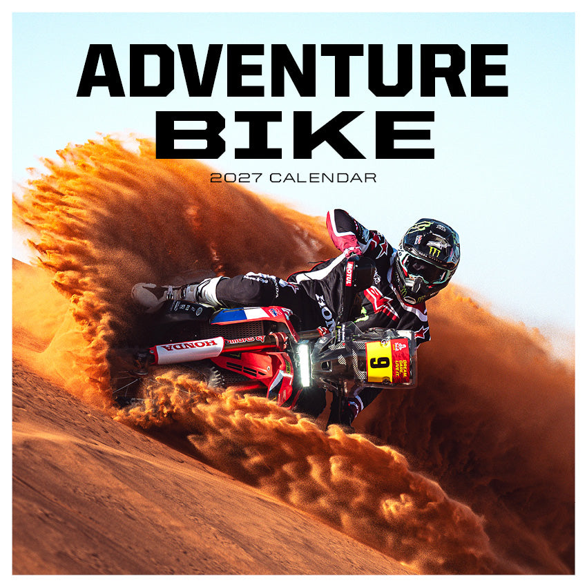 2027 Adventure Bike - Square Wall Calendar