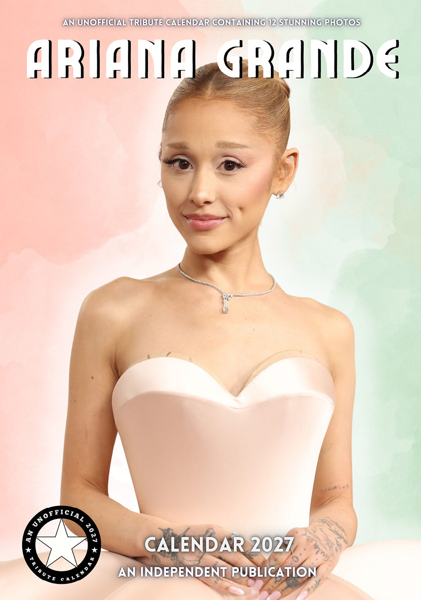 2027 Ariana Grande - A3 Wall Calendar
