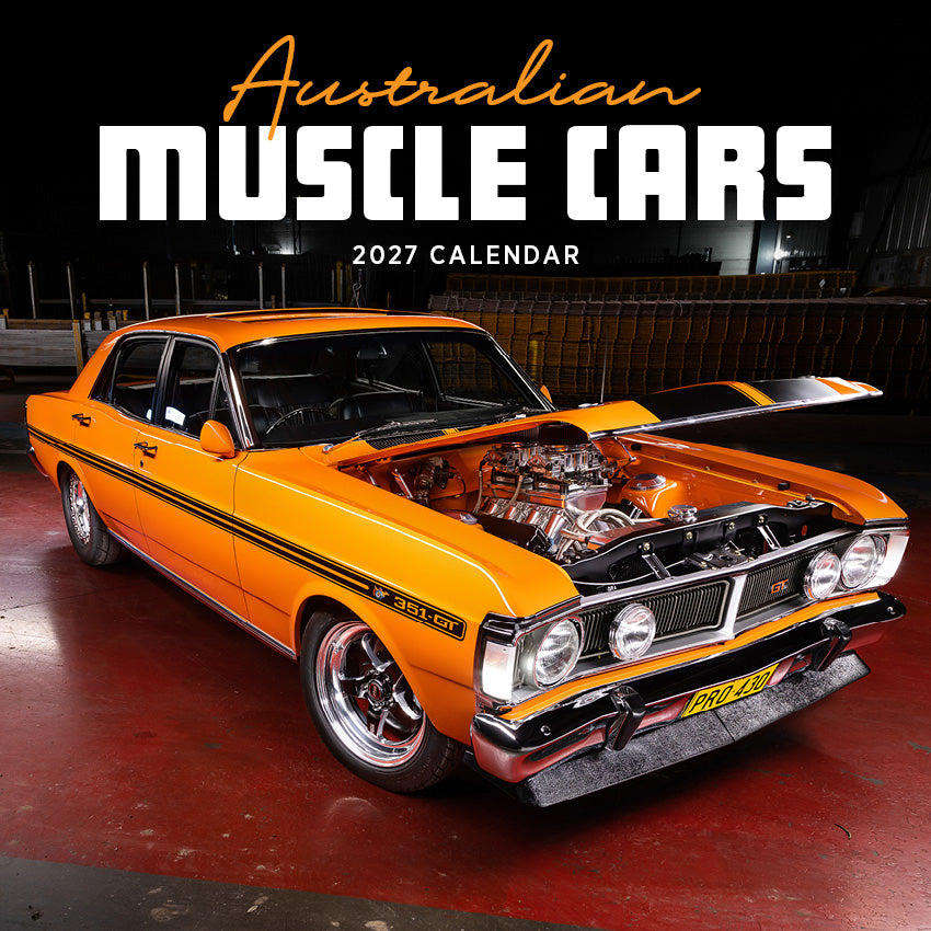 2027 Australian Muscle Cars - Square Wall Calendar