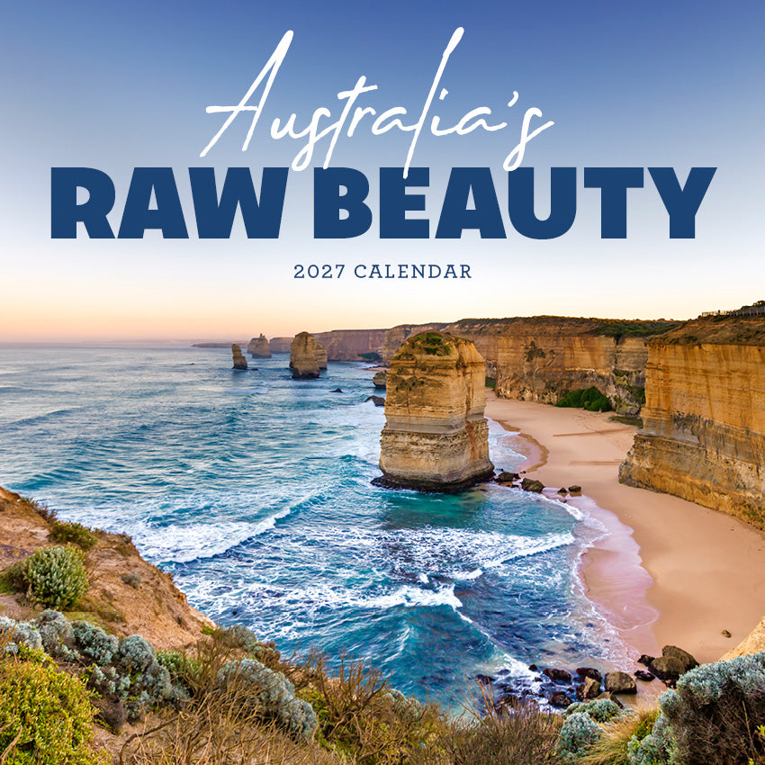2027 Australia Raw Beauty - Square Wall Calendar
