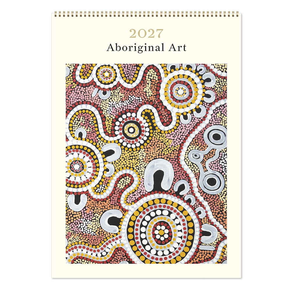 2027 Aboriginal Art - Deluxe Wall Calendar