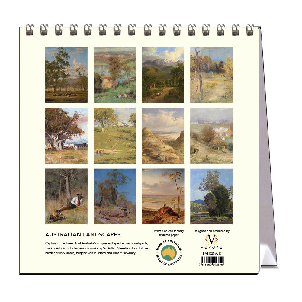 2027 Australian Landscapes - Desk Easel Calendar