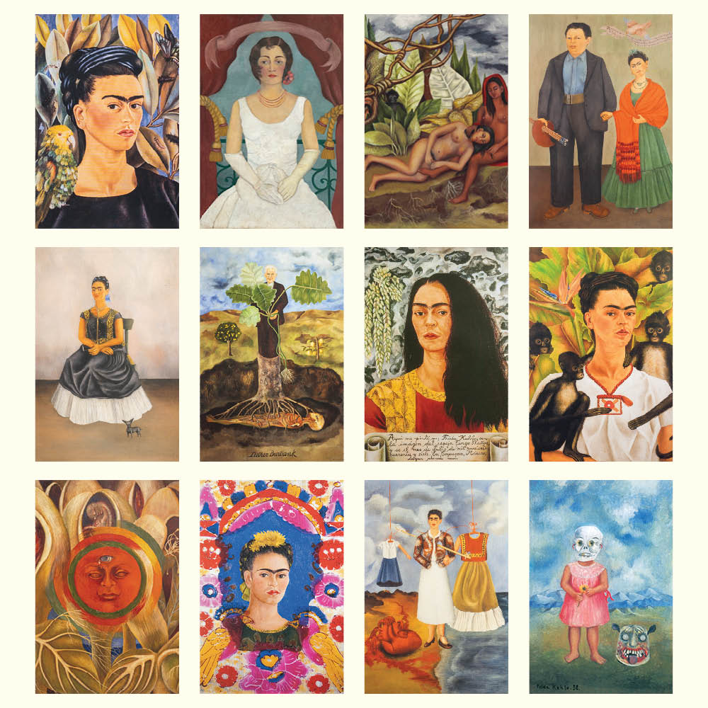 2027 Frida Kahlo - Desk Easel Calendar