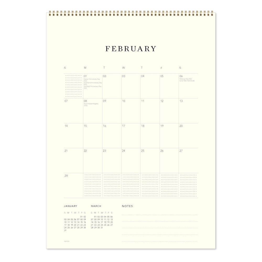 2027 William Morris - Deluxe Wall Calendar